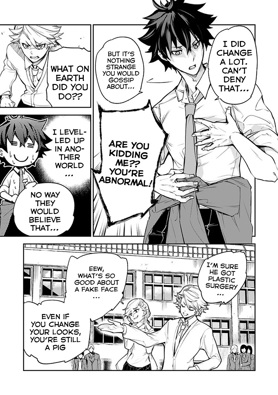 Isekai de Cheat Skill wo te ni Shita ore wa, Genjitsu Sekai wo mo Musou Suru ~Level Up wa Jinsei wo Kaeta~ Chapter 6 page 16 - Chapter 6: Ousai Academy