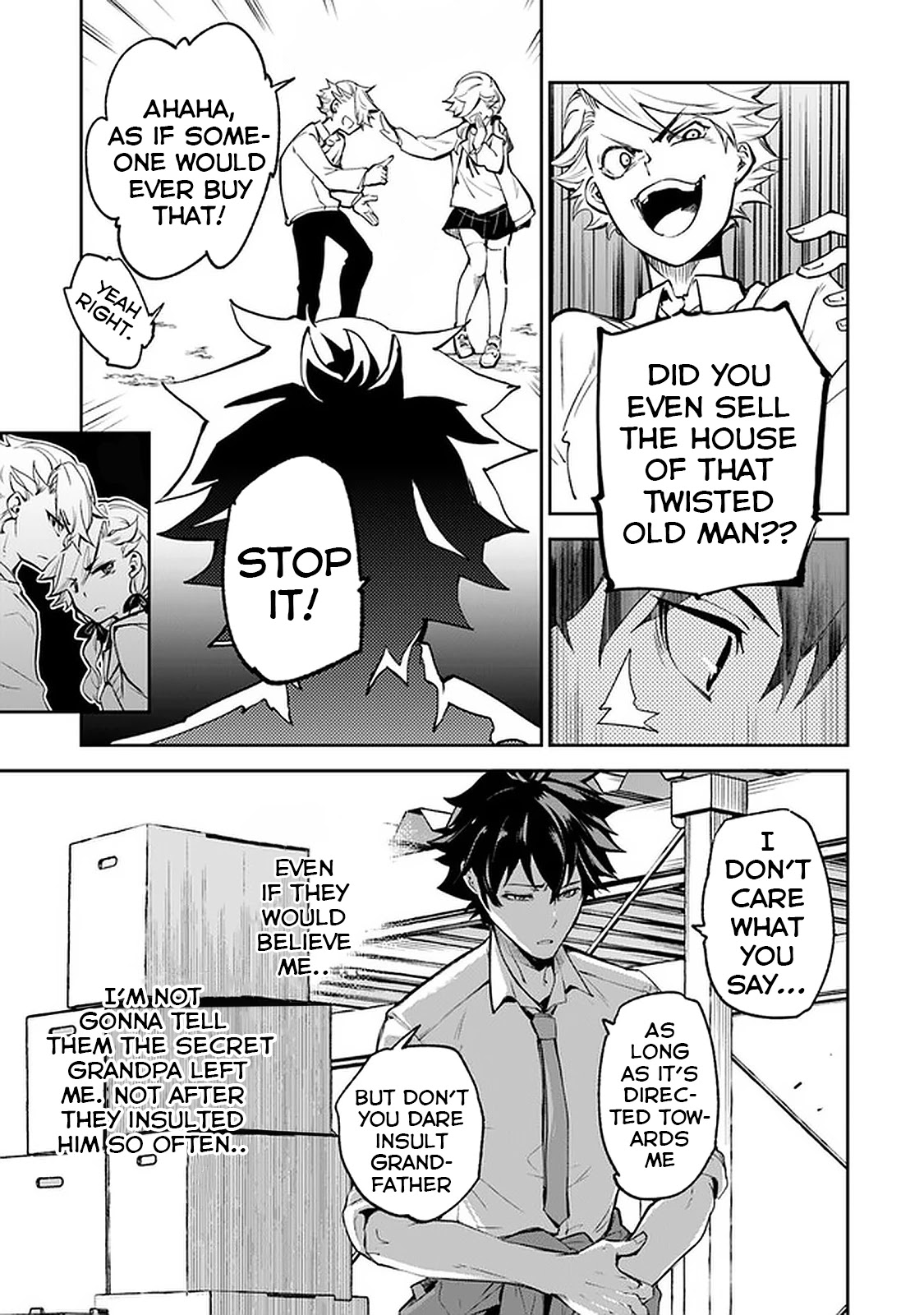 Isekai de Cheat Skill wo te ni Shita ore wa, Genjitsu Sekai wo mo Musou Suru ~Level Up wa Jinsei wo Kaeta~ Chapter 6 page 18 - Chapter 6: Ousai Academy