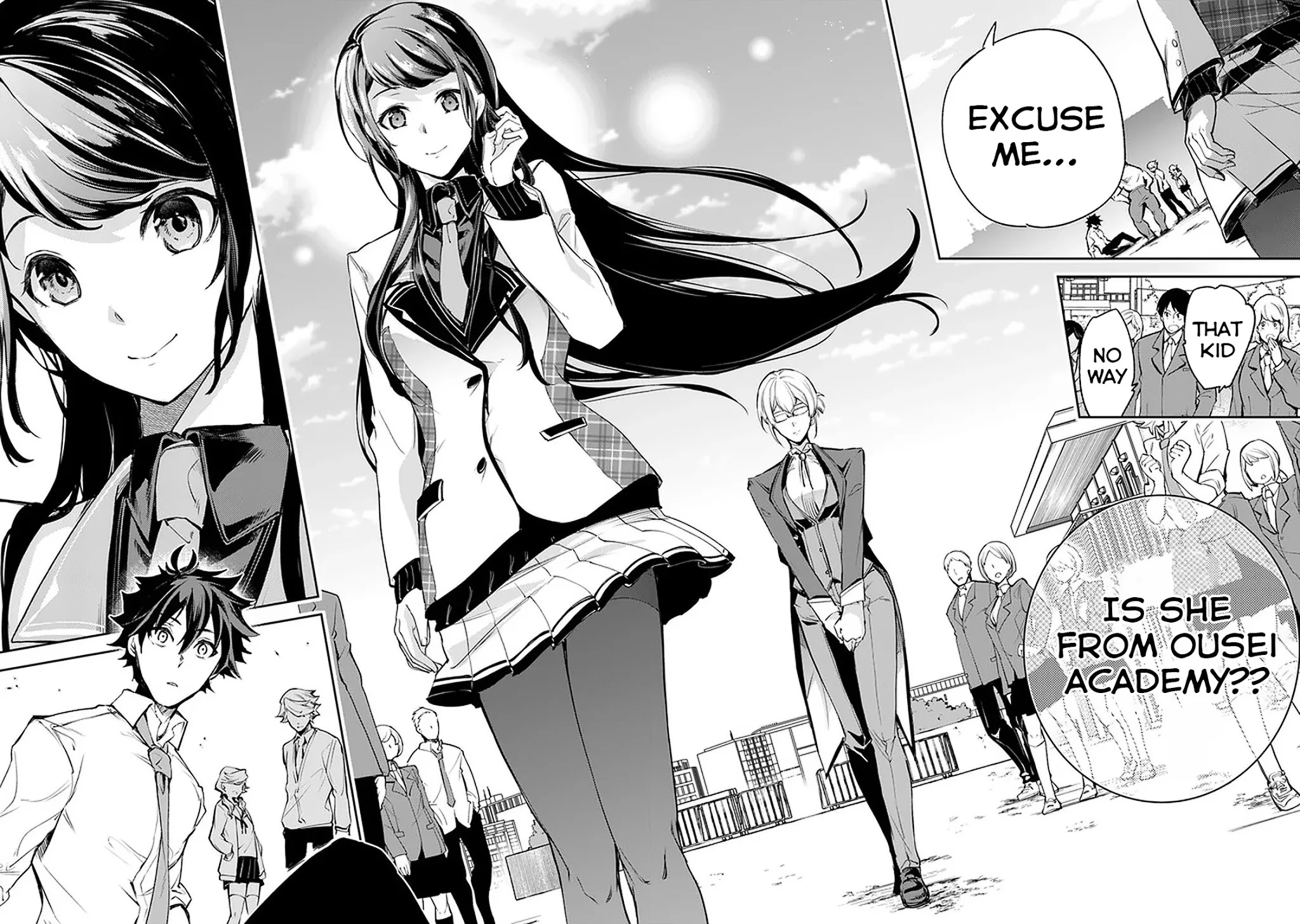 Isekai de Cheat Skill wo te ni Shita ore wa, Genjitsu Sekai wo mo Musou Suru ~Level Up wa Jinsei wo Kaeta~ Chapter 6 page 21 - Chapter 6: Ousai Academy