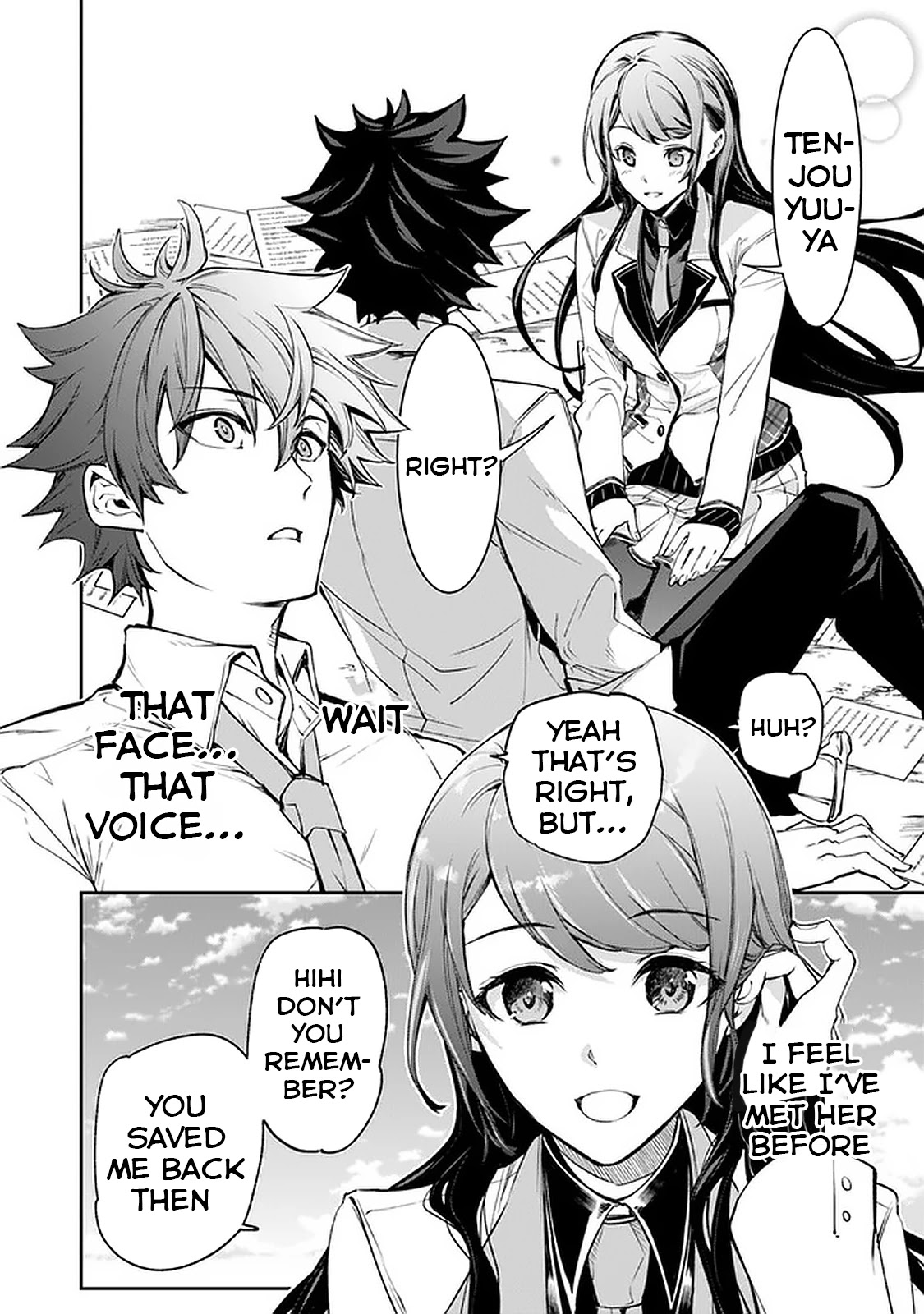 Isekai de Cheat Skill wo te ni Shita ore wa, Genjitsu Sekai wo mo Musou Suru ~Level Up wa Jinsei wo Kaeta~ Chapter 6 page 22 - Chapter 6: Ousai Academy