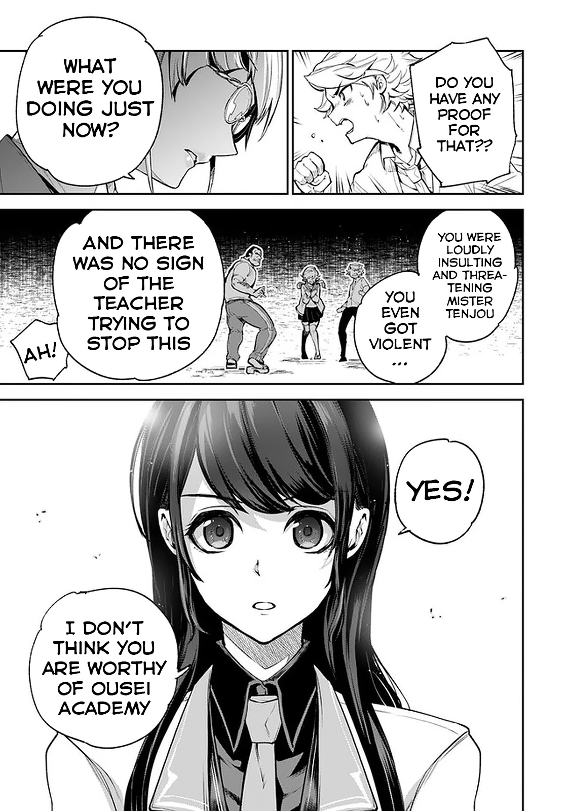 Isekai de Cheat Skill wo te ni Shita ore wa, Genjitsu Sekai wo mo Musou Suru ~Level Up wa Jinsei wo Kaeta~ Chapter 6 page 31 - Chapter 6: Ousai Academy