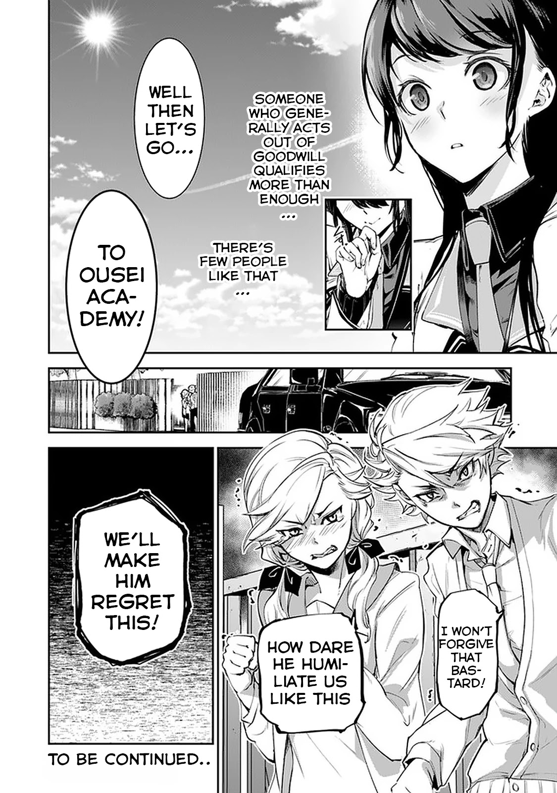 Isekai de Cheat Skill wo te ni Shita ore wa, Genjitsu Sekai wo mo Musou Suru ~Level Up wa Jinsei wo Kaeta~ Chapter 6 page 34 - Chapter 6: Ousai Academy