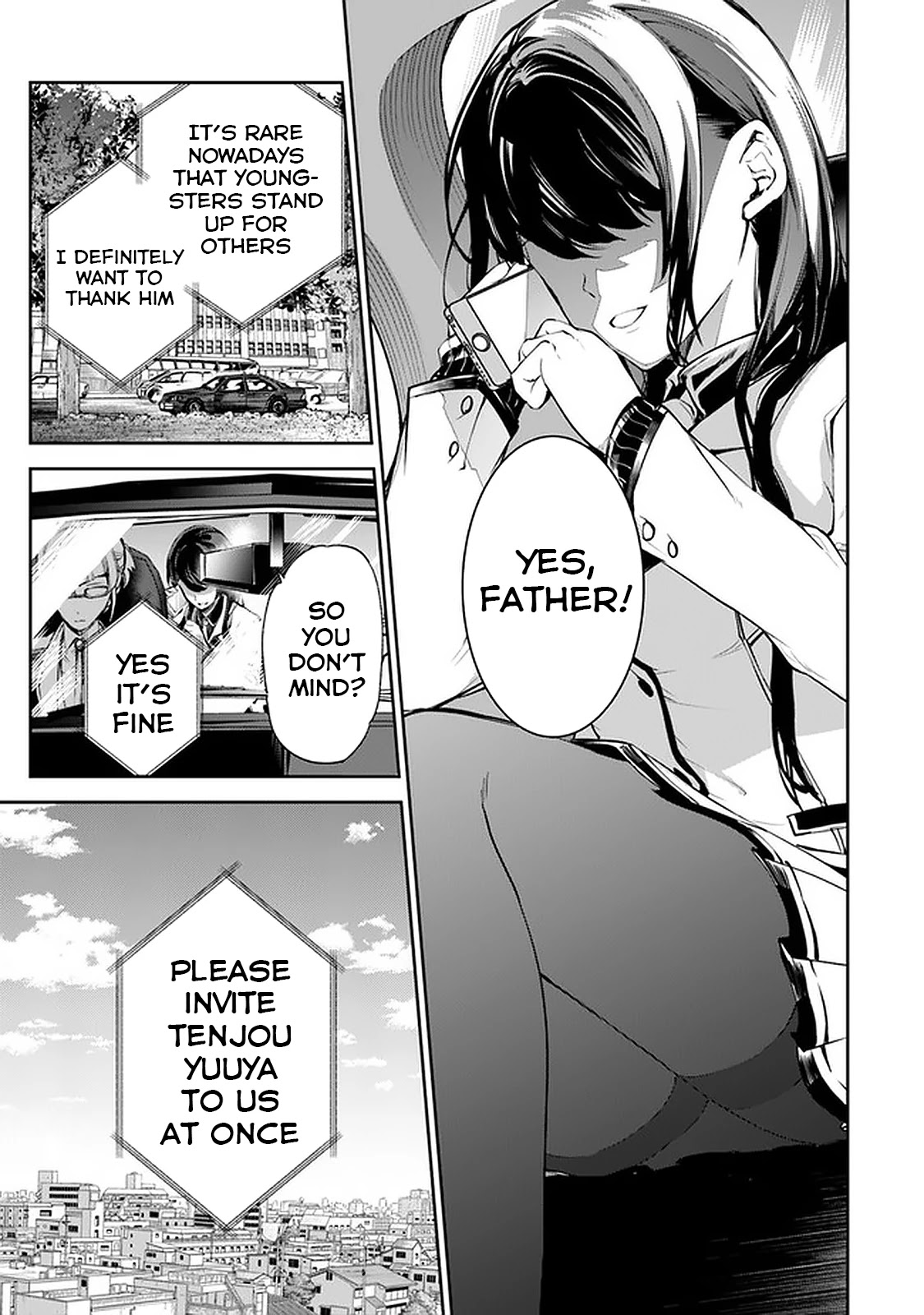Isekai de Cheat Skill wo te ni Shita ore wa, Genjitsu Sekai wo mo Musou Suru ~Level Up wa Jinsei wo Kaeta~ Chapter 6 page 4 - Chapter 6: Ousai Academy
