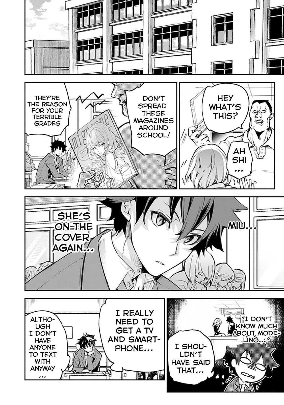 Isekai de Cheat Skill wo te ni Shita ore wa, Genjitsu Sekai wo mo Musou Suru ~Level Up wa Jinsei wo Kaeta~ Chapter 6 page 7 - Chapter 6: Ousai Academy