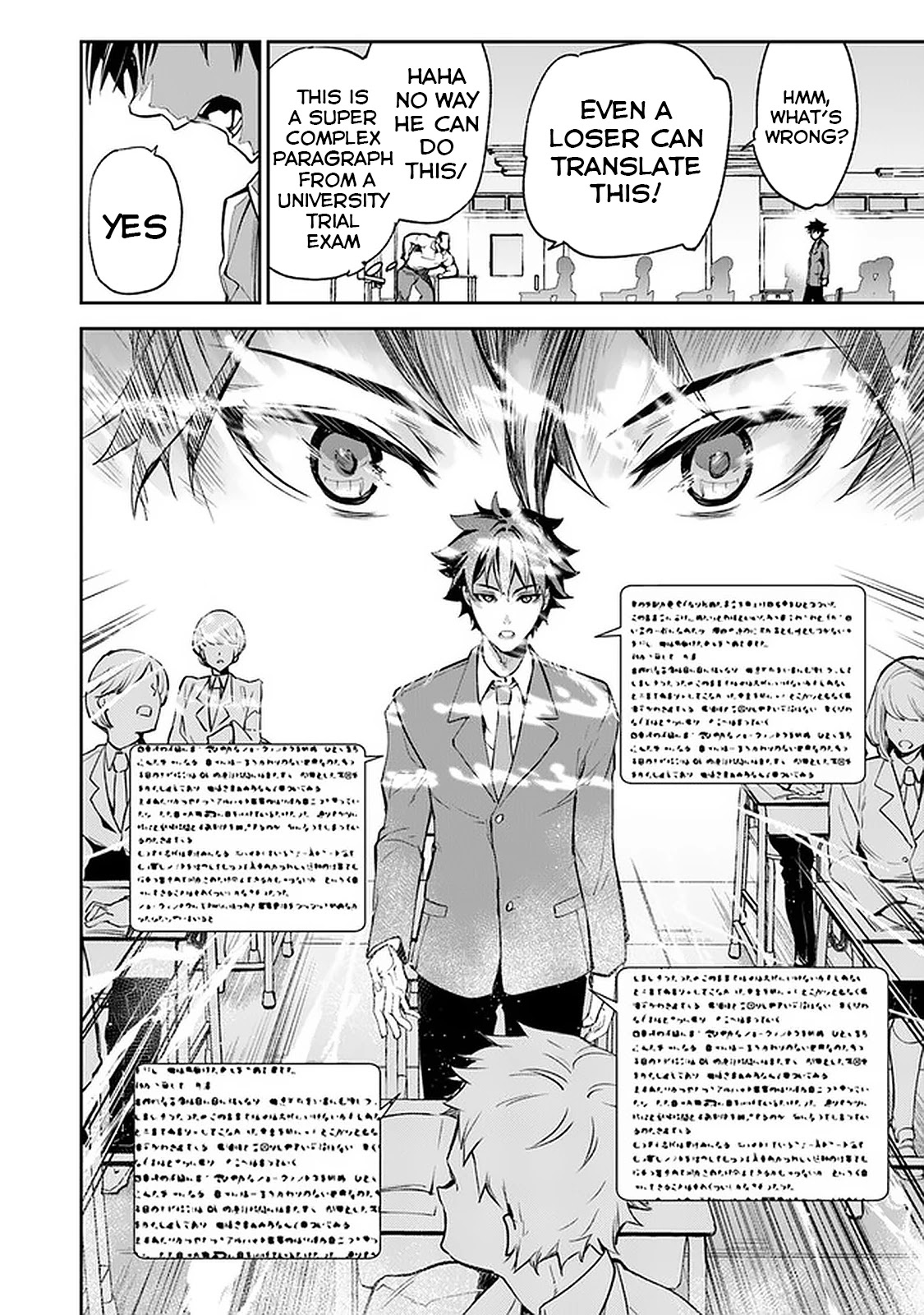 Isekai de Cheat Skill wo te ni Shita ore wa, Genjitsu Sekai wo mo Musou Suru ~Level Up wa Jinsei wo Kaeta~ Chapter 6 page 9 - Chapter 6: Ousai Academy