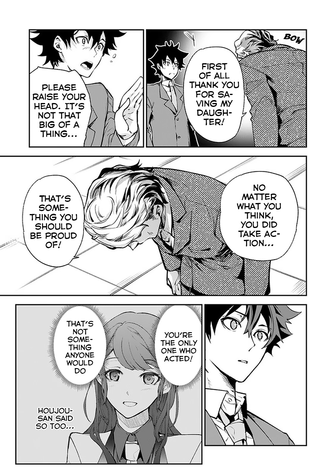 Isekai de Cheat Skill wo te ni Shita ore wa, Genjitsu Sekai wo mo Musou Suru ~Level Up wa Jinsei wo Kaeta~ Chapter 7 page 7 - Chapter 7: Resolution