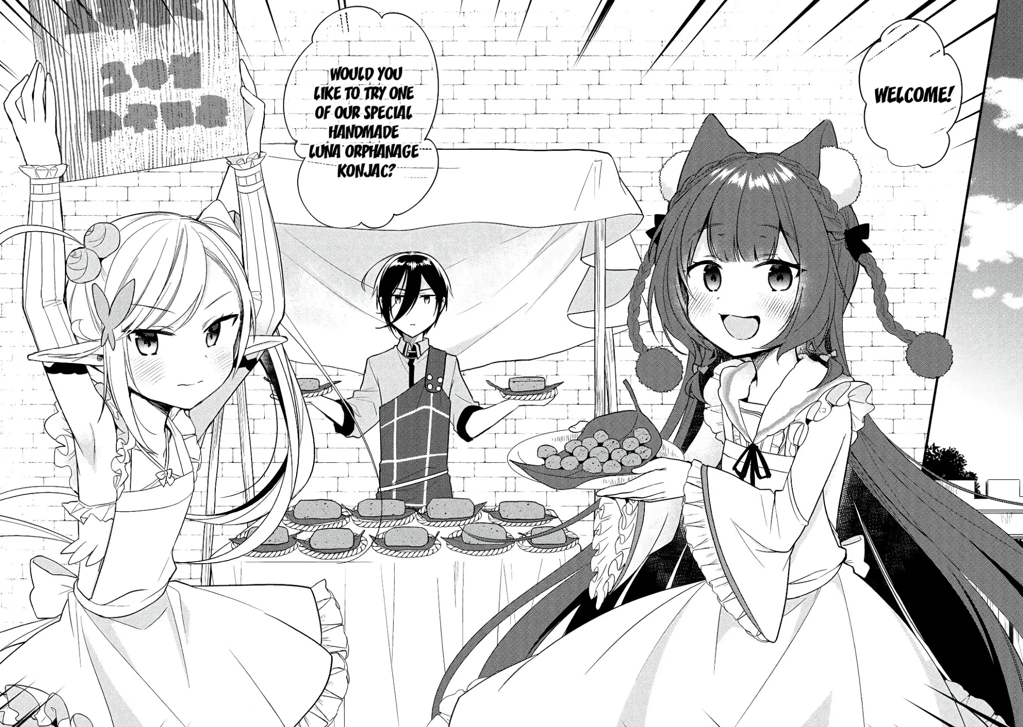 Isekai de Kojiin wo Hiraitakedo, nazeka Darehitori Sudatou to Shinai Ken Chapter 12 page 6 - Chapter 12: Our first stall