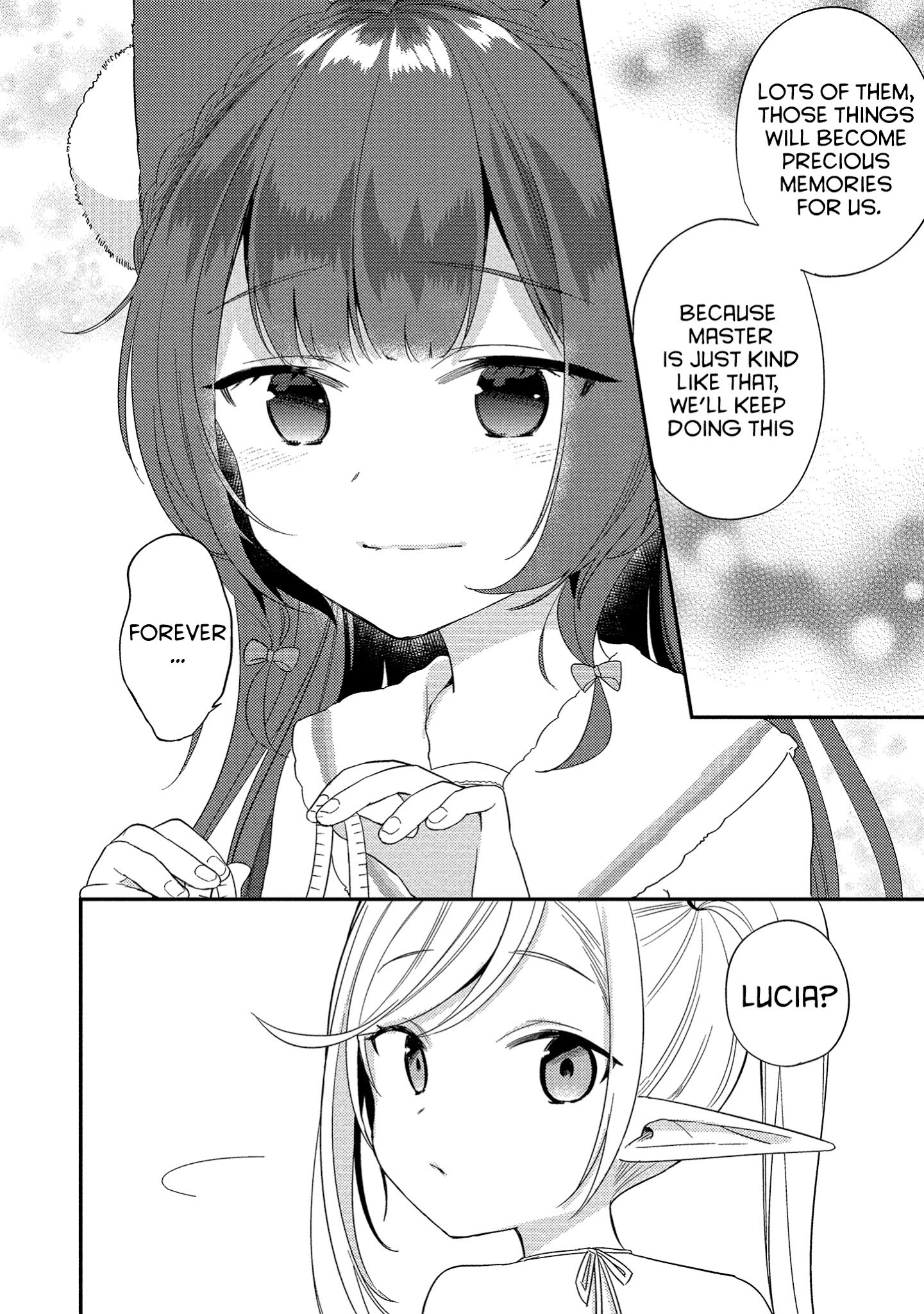 Isekai de Kojiin wo Hiraitakedo, nazeka Darehitori Sudatou to Shinai Ken Chapter 13.5 page 8 - Chapter 13.5: Extra Chapter: Sewing