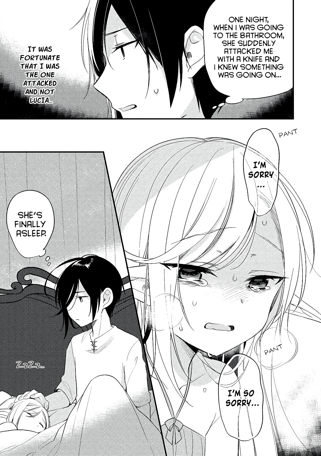 Isekai de Kojiin wo Hiraitakedo, nazeka Darehitori Sudatou to Shinai Ken Chapter 13 page 11 - Chapter 13: A place to feel safe