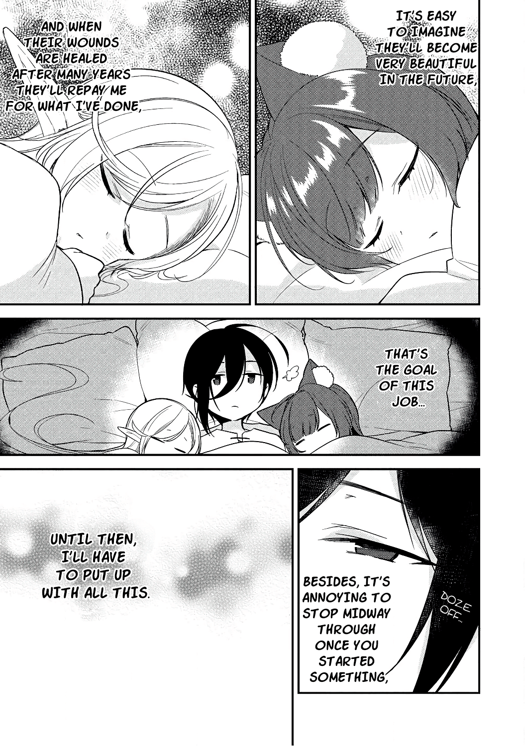 Isekai de Kojiin wo Hiraitakedo, nazeka Darehitori Sudatou to Shinai Ken Chapter 13 page 13 - Chapter 13: A place to feel safe