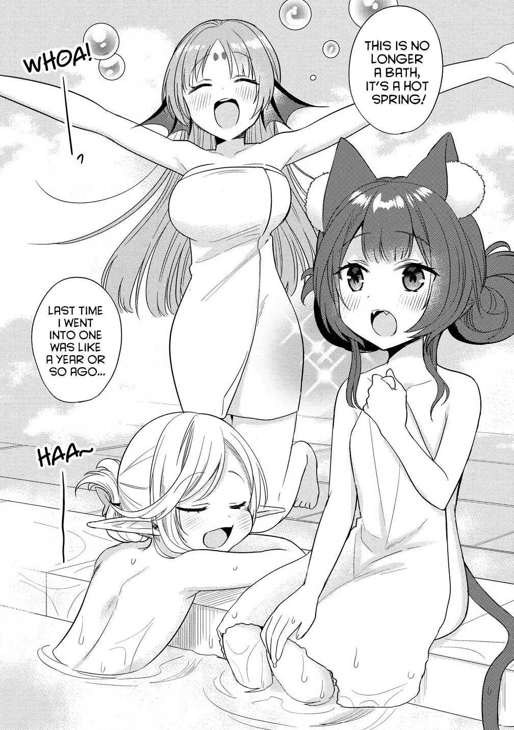 Isekai de Kojiin wo Hiraitakedo, nazeka Darehitori Sudatou to Shinai Ken Chapter 15 page 8 - Chapter 15: Washing each other's backs