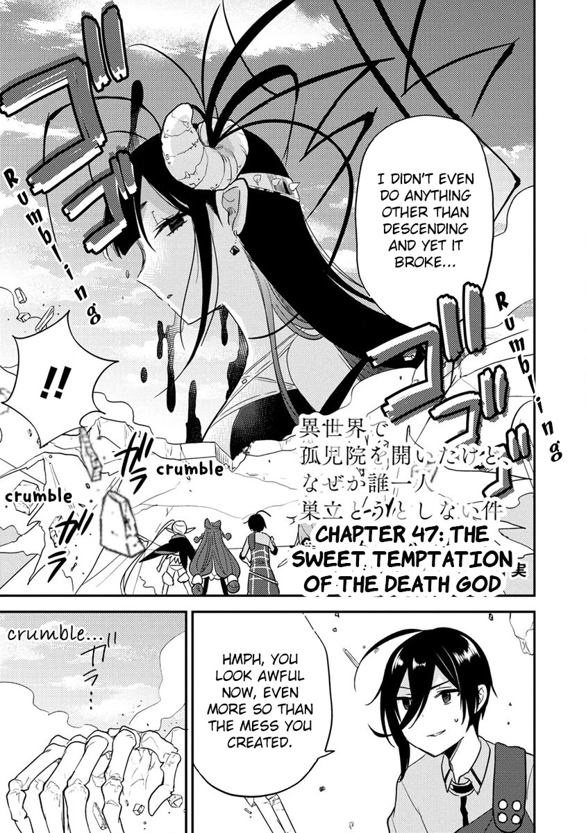 Isekai de Kojiin wo Hiraitakedo, nazeka Darehitori Sudatou to Shinai Ken Chapter 47 page 2 - Chapter 47: The Sweet Temptation of the Death God