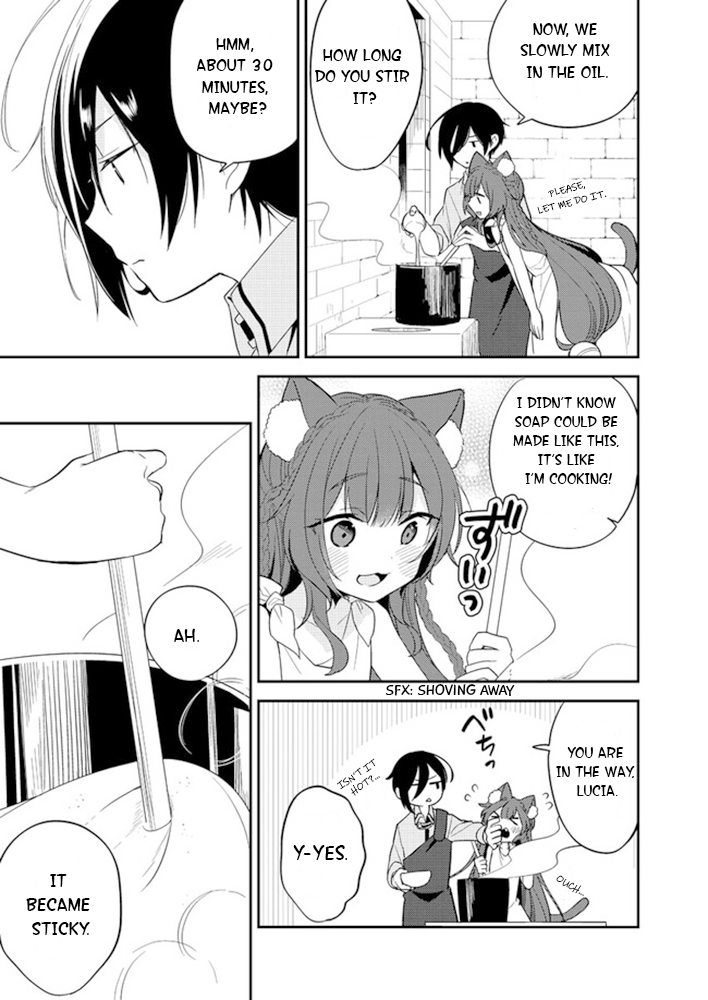 Isekai de Kojiin wo Hiraitakedo, nazeka Darehitori Sudatou to Shinai Ken Chapter 5 page 9 - Chapter 5: Soap