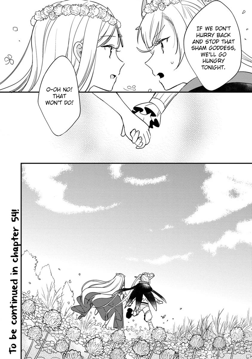 Isekai de Kojiin wo Hiraitakedo, nazeka Darehitori Sudatou to Shinai Ken Chapter 53 page 27 - Chapter 53: The White Clover Garland