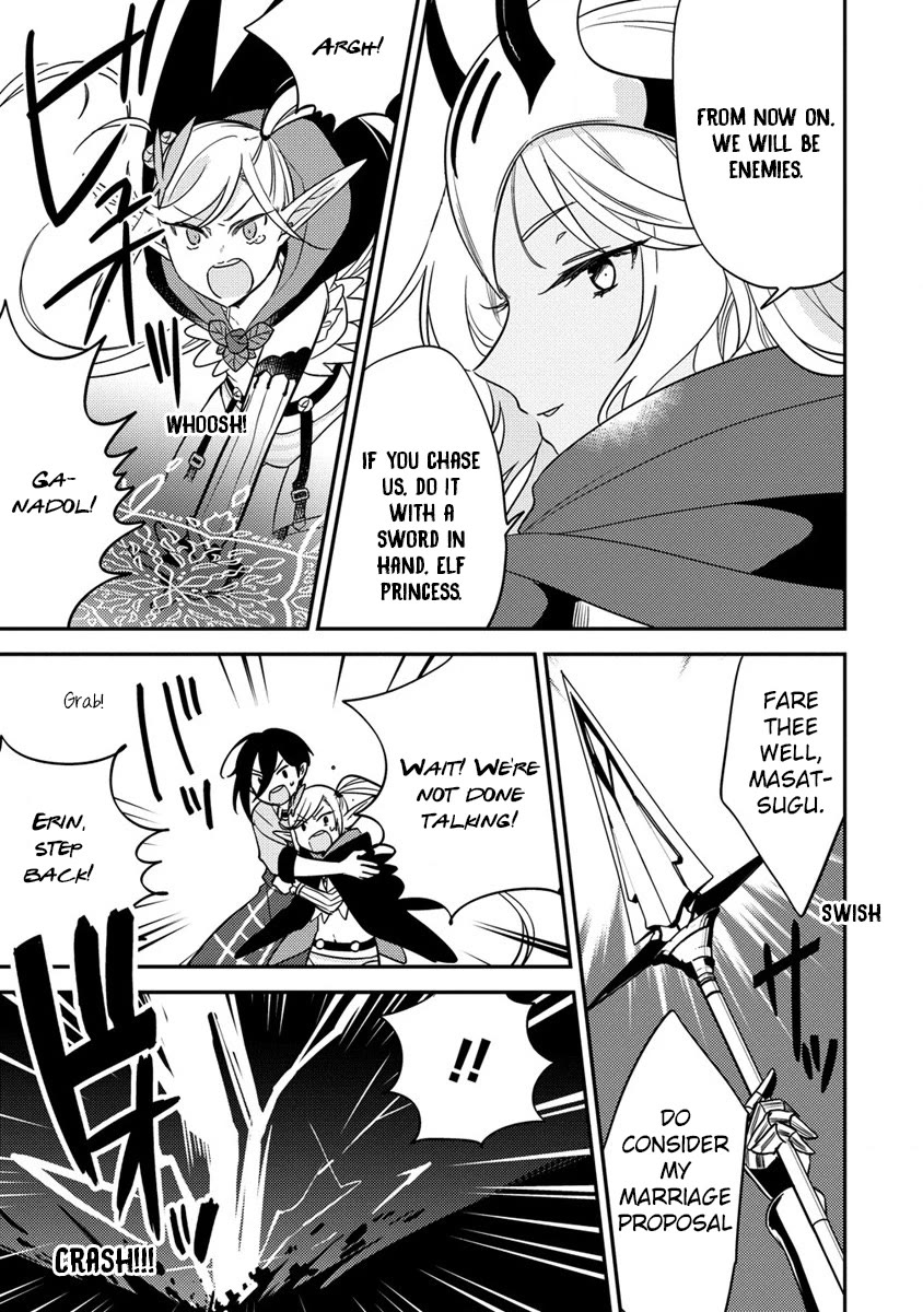 Isekai de Kojiin wo Hiraitakedo, nazeka Darehitori Sudatou to Shinai Ken Chapter 56 page 10 - Chapter 56: The Elven Princesses