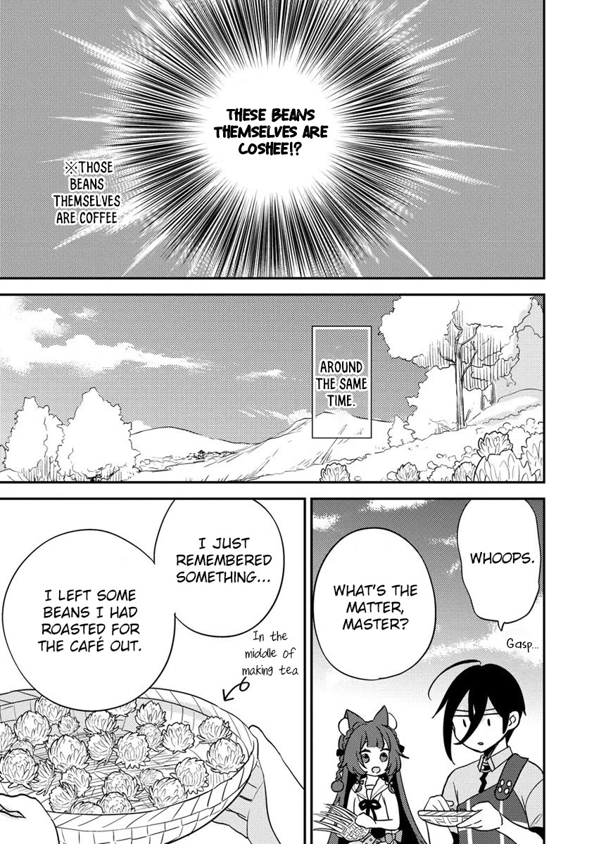 Isekai de Kojiin wo Hiraitakedo, nazeka Darehitori Sudatou to Shinai Ken Chapter 57 page 14 - Chapter 57: Morte's quest for coffee