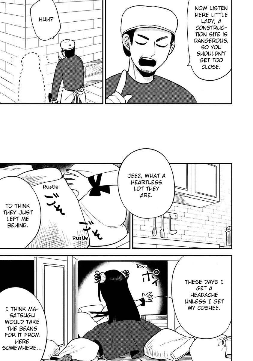 Isekai de Kojiin wo Hiraitakedo, nazeka Darehitori Sudatou to Shinai Ken Chapter 57 page 6 - Chapter 57: Morte's quest for coffee