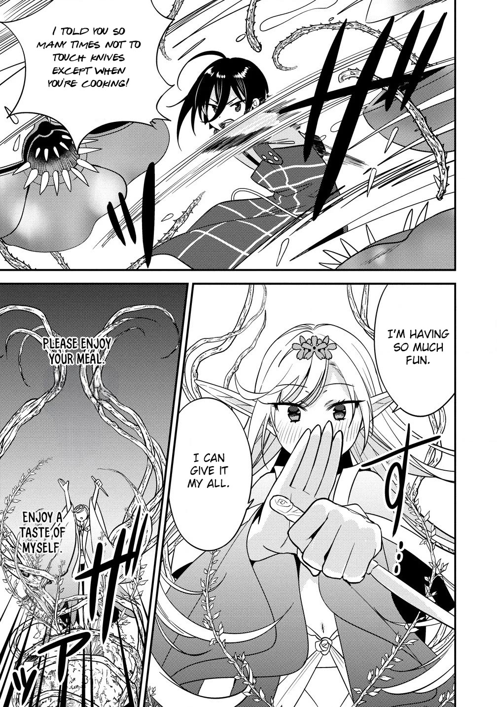 Isekai de Kojiin wo Hiraitakedo, nazeka Darehitori Sudatou to Shinai Ken Chapter 58 page 14 - Chapter 58: The Farewell Ceremony