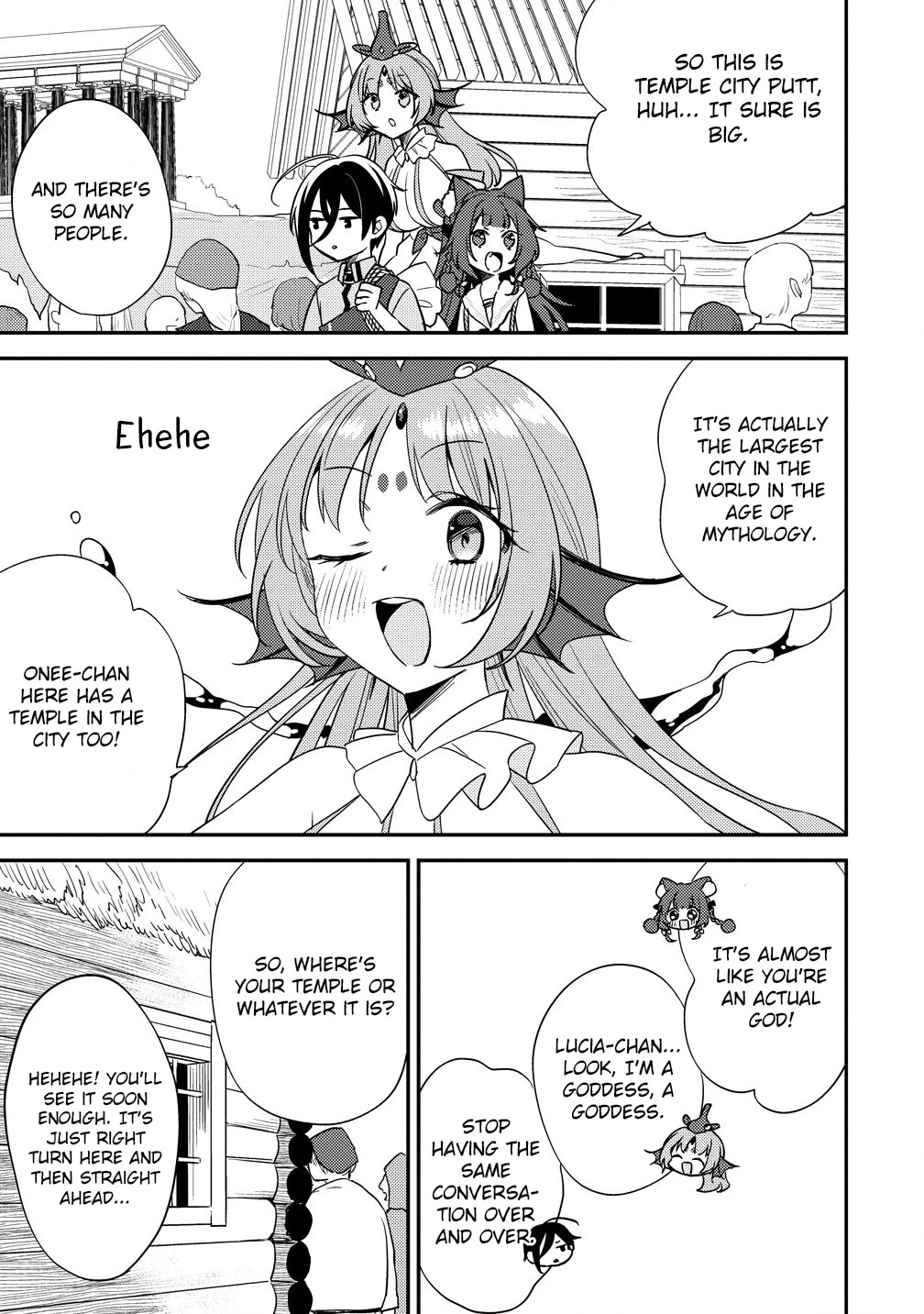 Isekai de Kojiin wo Hiraitakedo, nazeka Darehitori Sudatou to Shinai Ken Chapter 60 page 10 - Chapter 60: Temple City Putt