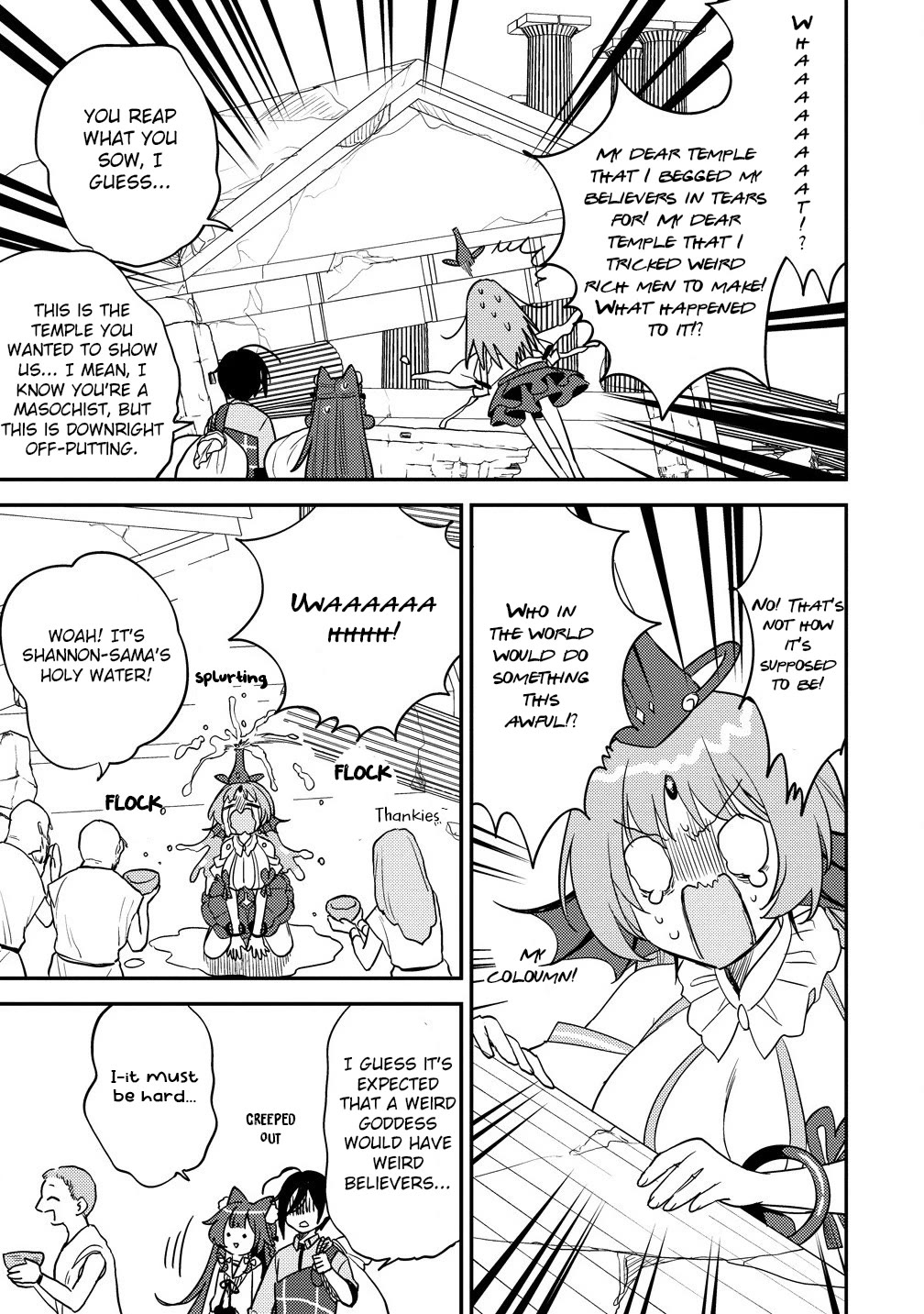 Isekai de Kojiin wo Hiraitakedo, nazeka Darehitori Sudatou to Shinai Ken Chapter 60 page 12 - Chapter 60: Temple City Putt