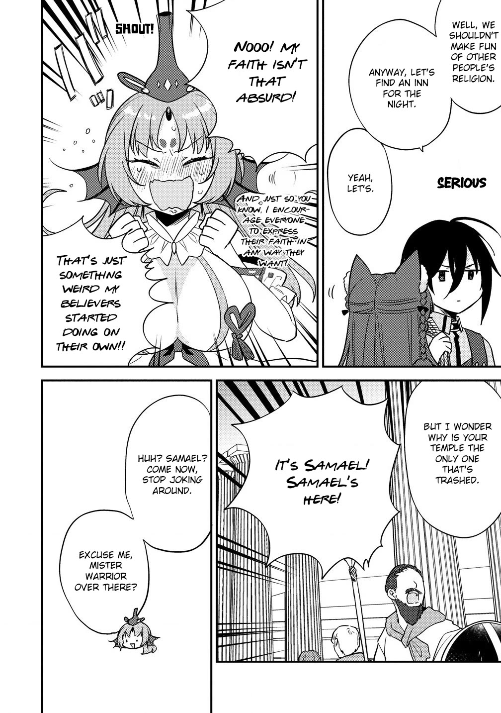 Isekai de Kojiin wo Hiraitakedo, nazeka Darehitori Sudatou to Shinai Ken Chapter 60 page 13 - Chapter 60: Temple City Putt
