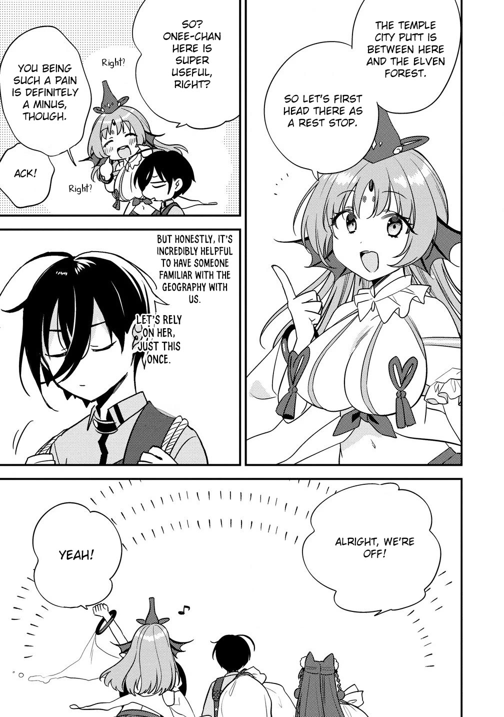 Isekai de Kojiin wo Hiraitakedo, nazeka Darehitori Sudatou to Shinai Ken Chapter 60 page 8 - Chapter 60: Temple City Putt