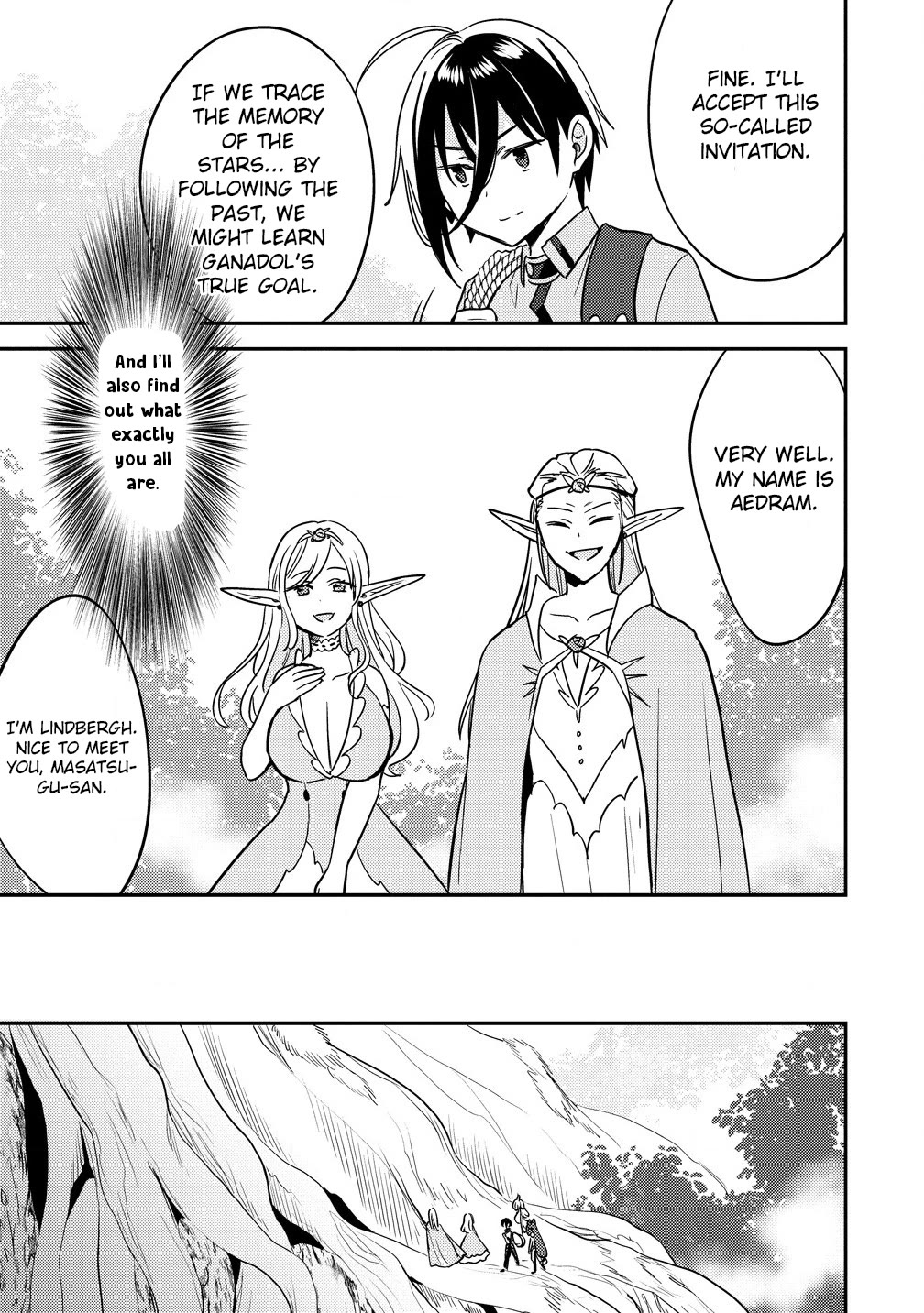 Isekai de Kojiin wo Hiraitakedo, nazeka Darehitori Sudatou to Shinai Ken Chapter 63 page 12 - Chapter 63: Yggdrasil, the world tree