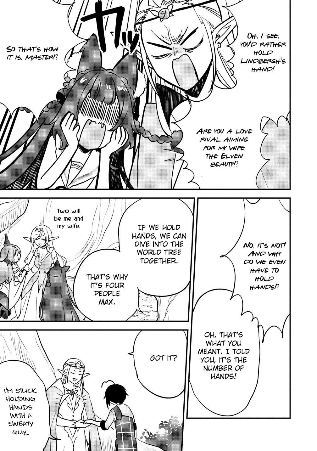 Isekai de Kojiin wo Hiraitakedo, nazeka Darehitori Sudatou to Shinai Ken Chapter 63 page 18 - Chapter 63: Yggdrasil, the world tree