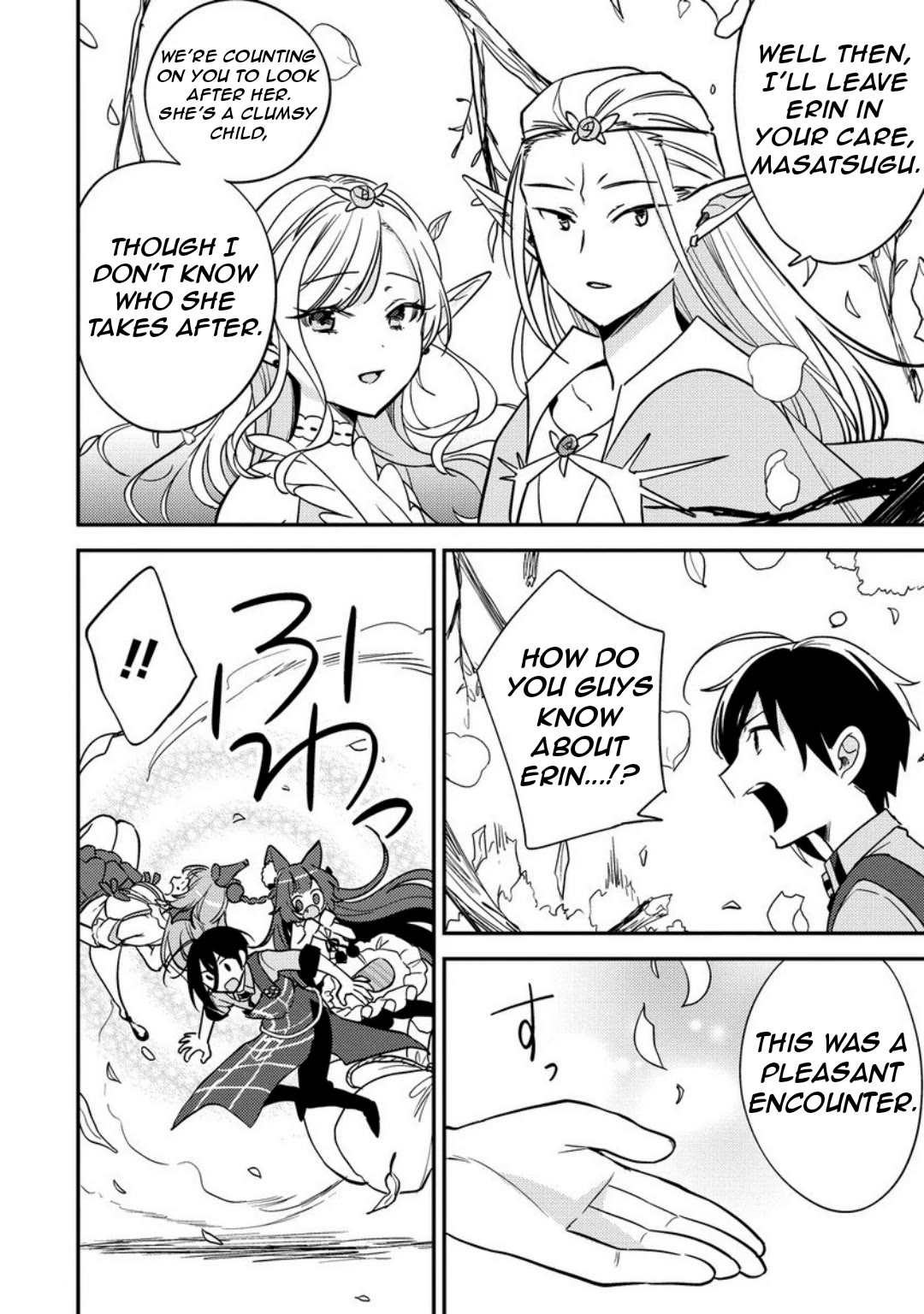 Isekai de Kojiin wo Hiraitakedo, nazeka Darehitori Sudatou to Shinai Ken Chapter 65 page 7 - Chapter 65: Parting Gift From The High Elf