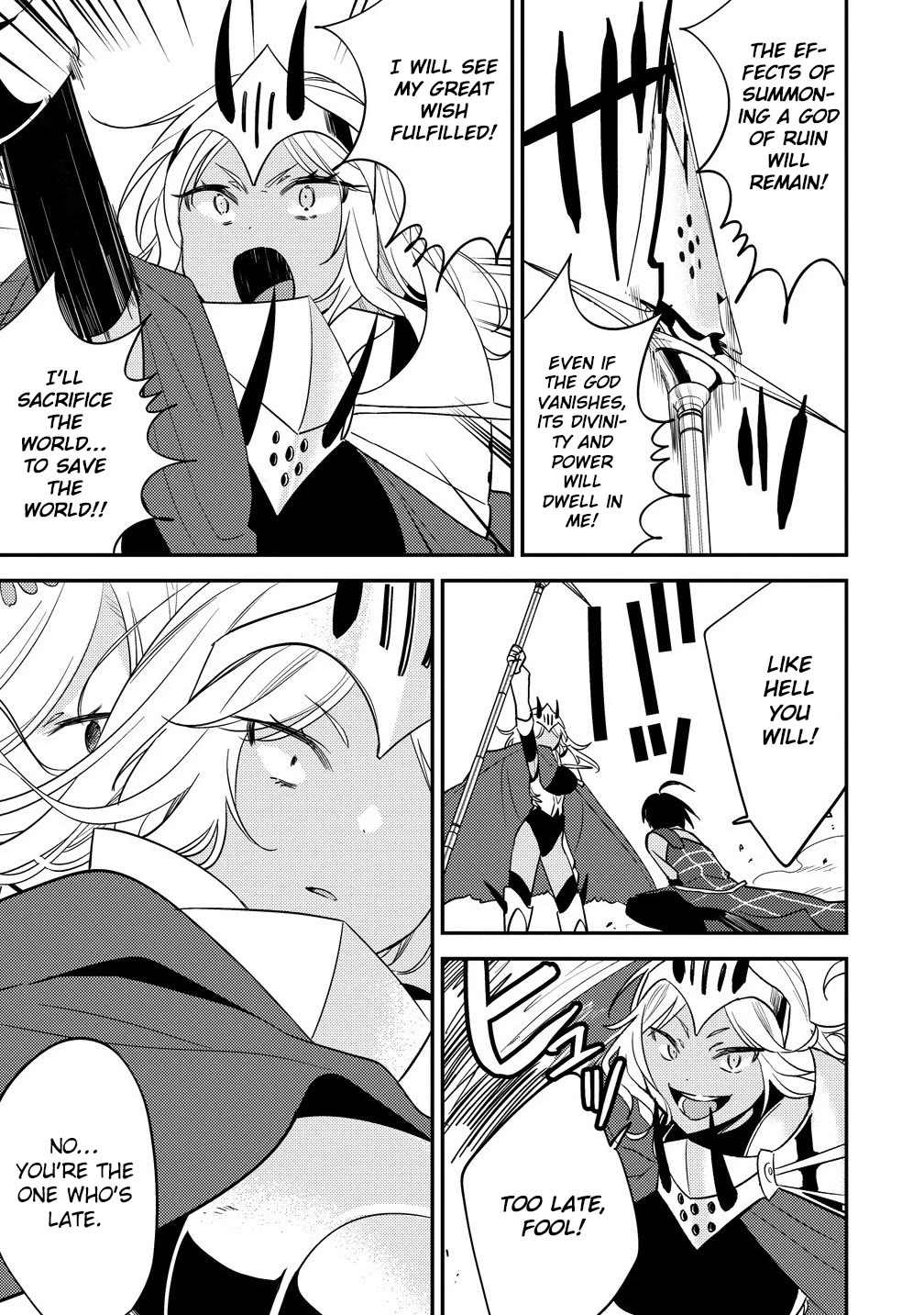 Isekai de Kojiin wo Hiraitakedo, nazeka Darehitori Sudatou to Shinai Ken Chapter 67 page 8 - Chapter 67: The Power of the Evil God