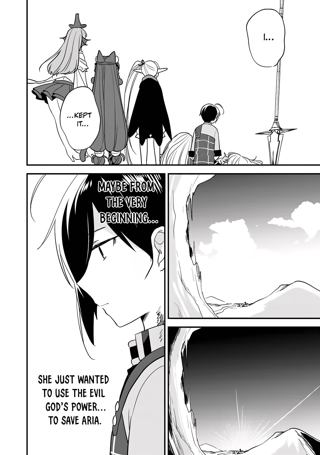 Isekai de Kojiin wo Hiraitakedo, nazeka Darehitori Sudatou to Shinai Ken Chapter 73 page 13 - Chapter 73: The Promise of That Day