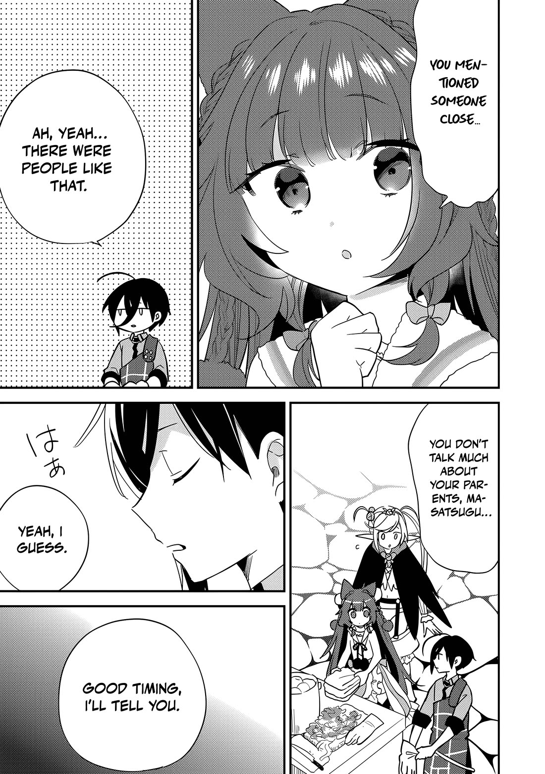 Isekai de Kojiin wo Hiraitakedo, nazeka Darehitori Sudatou to Shinai Ken Chapter 74 page 12 - Chapter 74: Prophecy and a Visitor