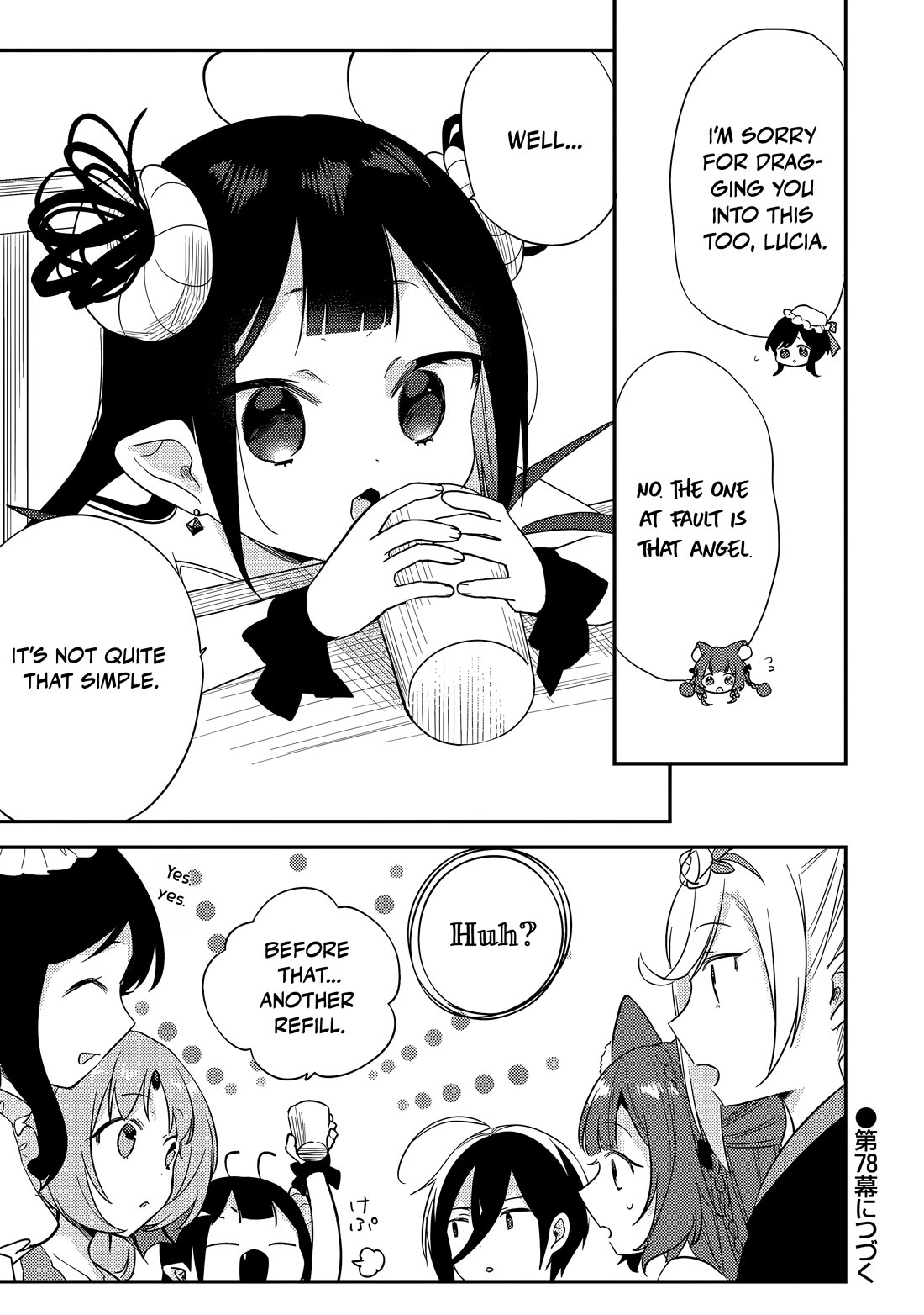 Isekai de Kojiin wo Hiraitakedo, nazeka Darehitori Sudatou to Shinai Ken Chapter 77 page 18 - Chapter 77: The Neighbor