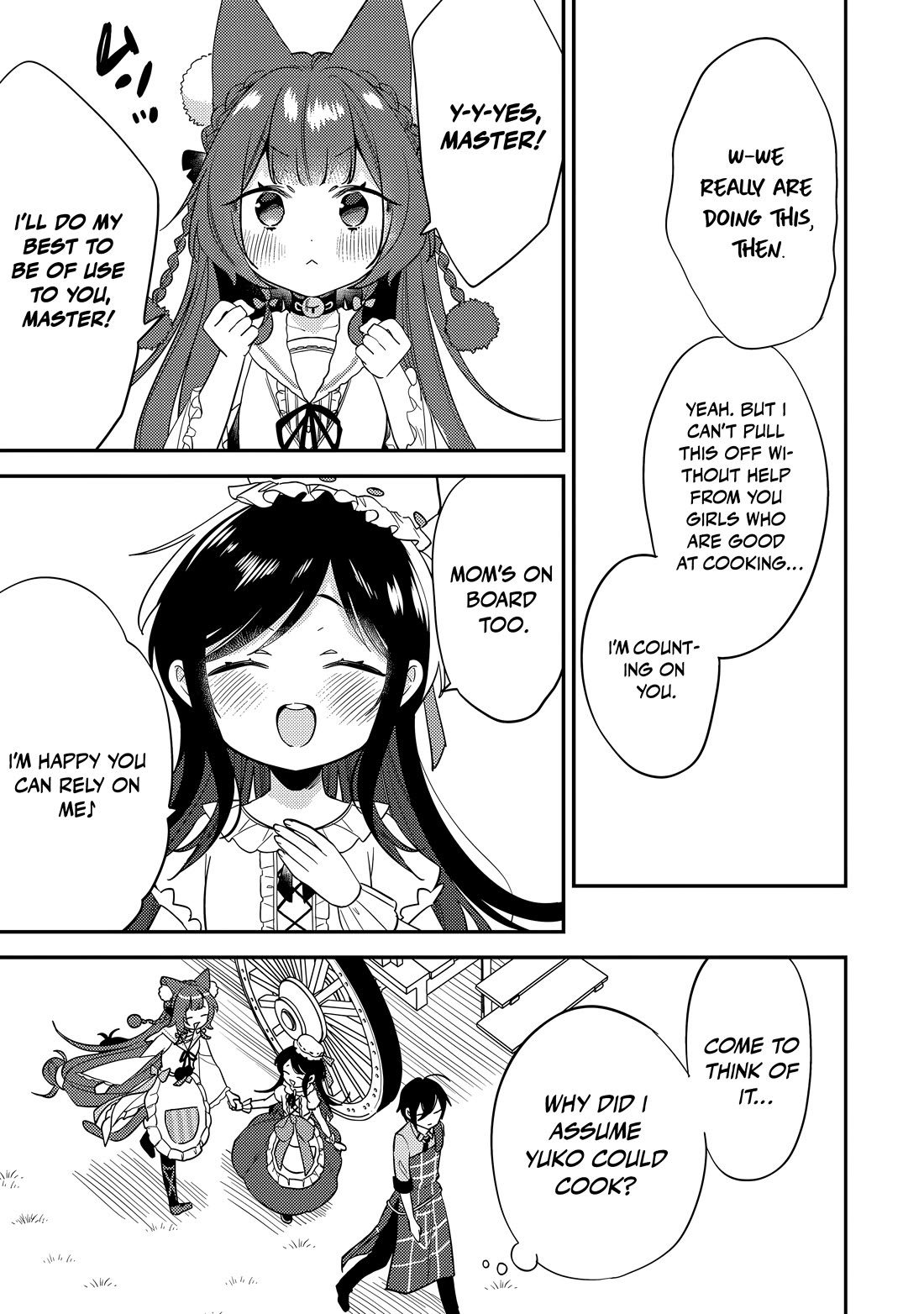 Isekai de Kojiin wo Hiraitakedo, nazeka Darehitori Sudatou to Shinai Ken Chapter 79 page 14 - Chapter 79: The Luna Orphanage Street Performace Troupe