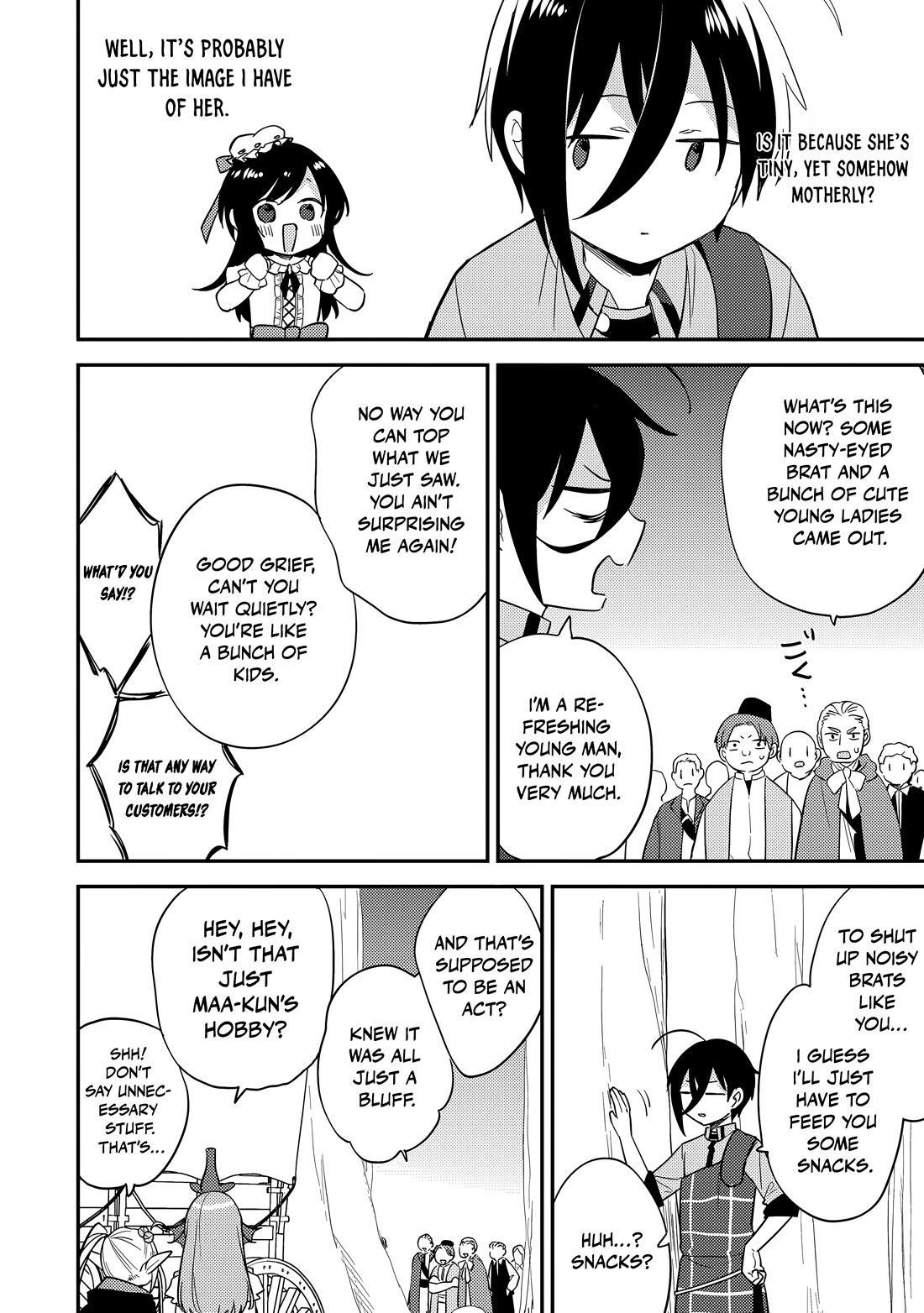 Isekai de Kojiin wo Hiraitakedo, nazeka Darehitori Sudatou to Shinai Ken Chapter 79 page 15 - Chapter 79: The Luna Orphanage Street Performace Troupe