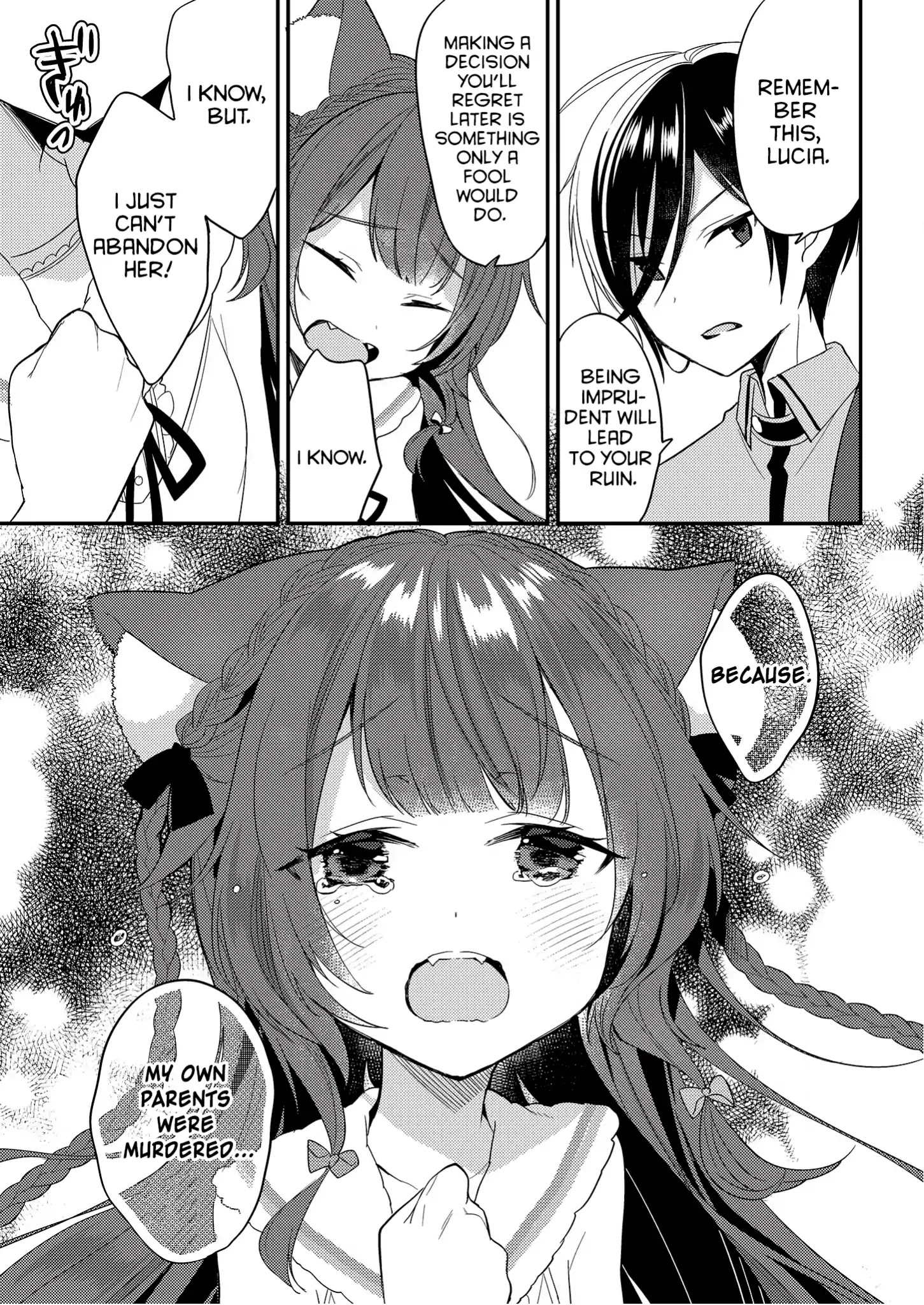 Isekai de Kojiin wo Hiraitakedo, nazeka Darehitori Sudatou to Shinai Ken Chapter 8 page 11 - Chapter 8: The Elf's Circumstances