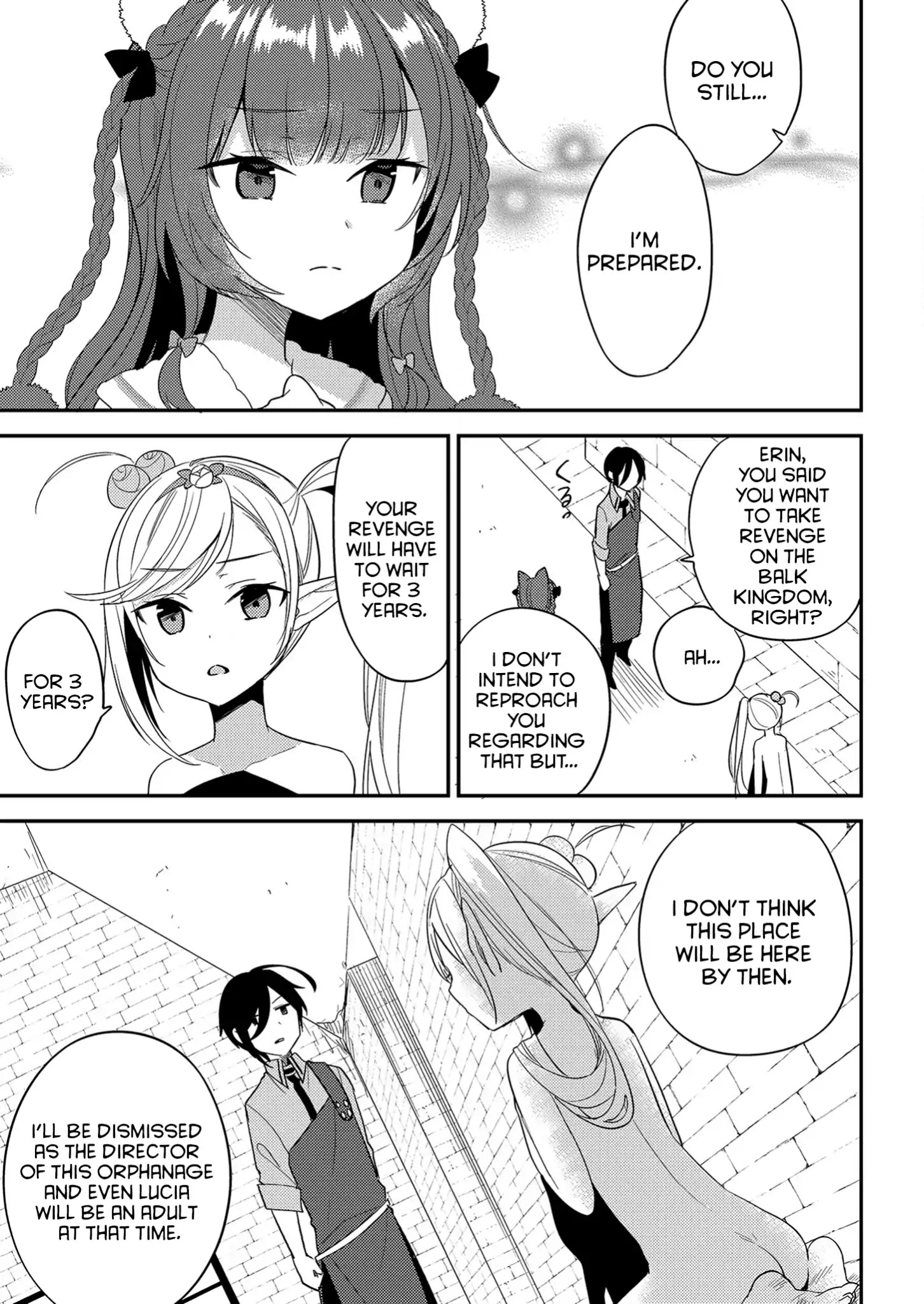 Isekai de Kojiin wo Hiraitakedo, nazeka Darehitori Sudatou to Shinai Ken Chapter 8 page 13 - Chapter 8: The Elf's Circumstances