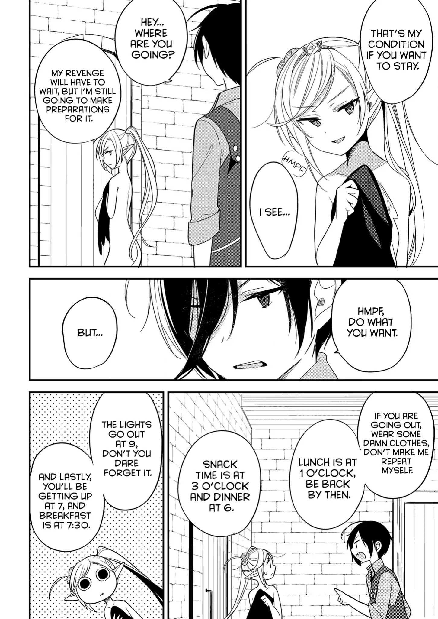 Isekai de Kojiin wo Hiraitakedo, nazeka Darehitori Sudatou to Shinai Ken Chapter 8 page 14 - Chapter 8: The Elf's Circumstances