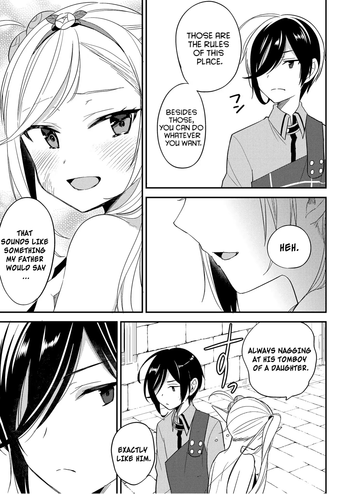 Isekai de Kojiin wo Hiraitakedo, nazeka Darehitori Sudatou to Shinai Ken Chapter 8 page 15 - Chapter 8: The Elf's Circumstances