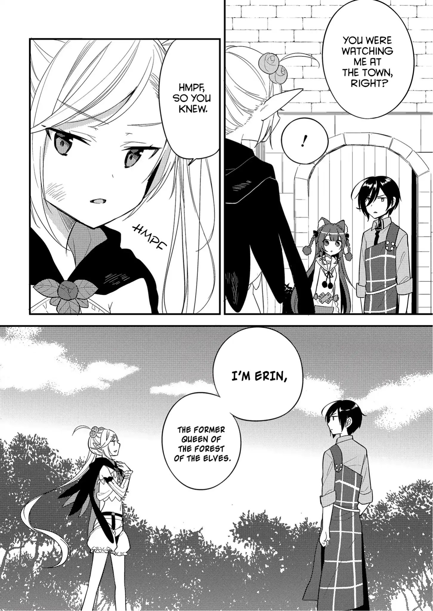 Isekai de Kojiin wo Hiraitakedo, nazeka Darehitori Sudatou to Shinai Ken Chapter 8 page 2 - Chapter 8: The Elf's Circumstances