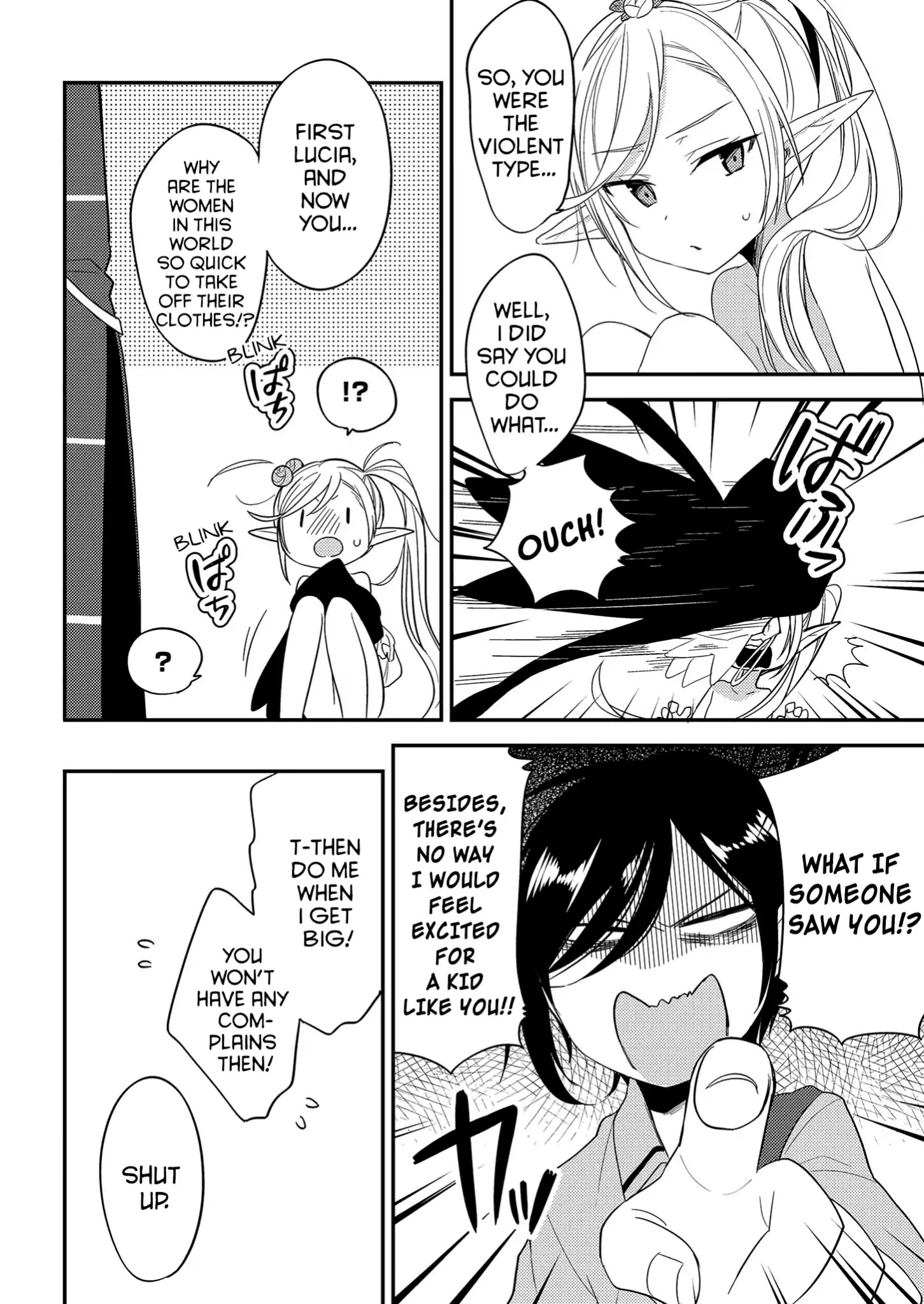 Isekai de Kojiin wo Hiraitakedo, nazeka Darehitori Sudatou to Shinai Ken Chapter 8 page 8 - Chapter 8: The Elf's Circumstances