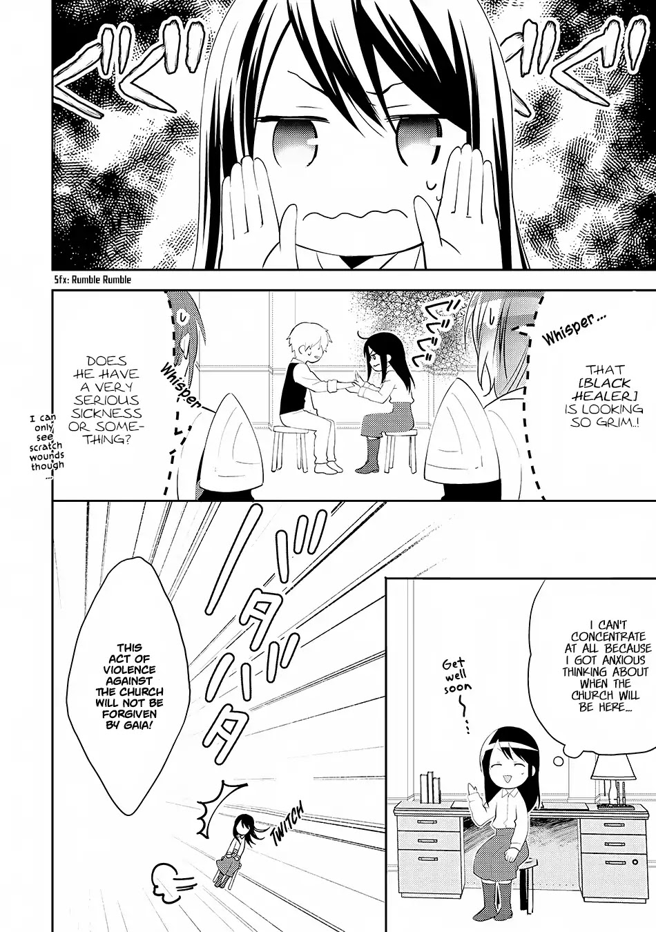 Isekai de "Kuro no Iyashi Te" tte Yobarete Imasu Chapter 16 page 9 - Chapter 16