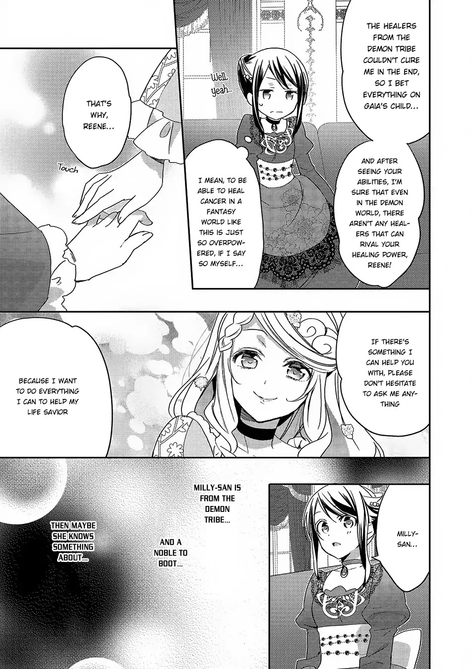 Isekai de "Kuro no Iyashi Te" tte Yobarete Imasu Chapter 19 page 27 - Chapter 19