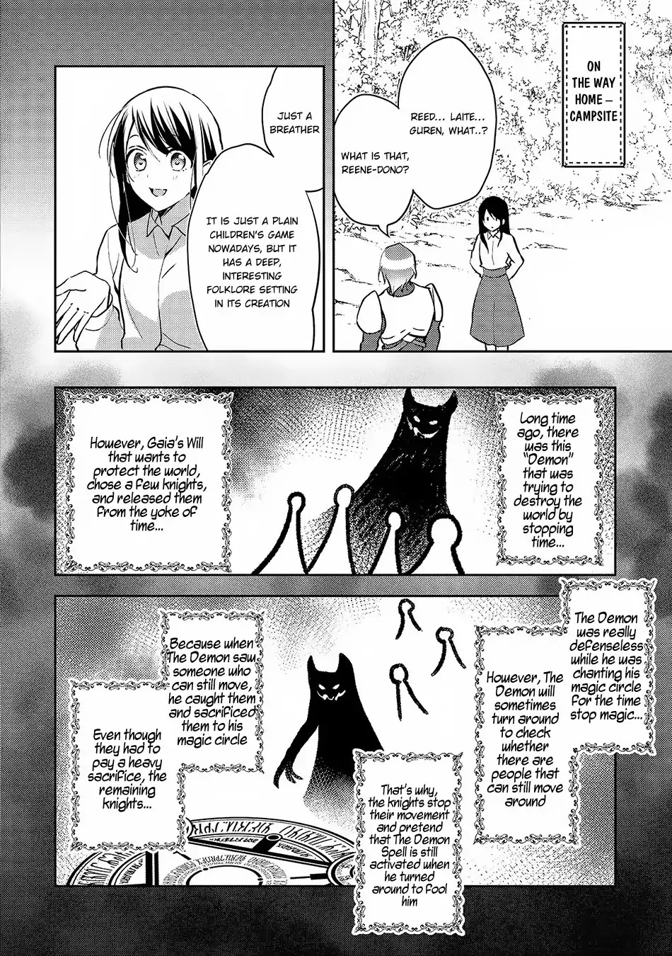 Isekai de "Kuro no Iyashi Te" tte Yobarete Imasu Chapter 20 page 13 - Chapter 20