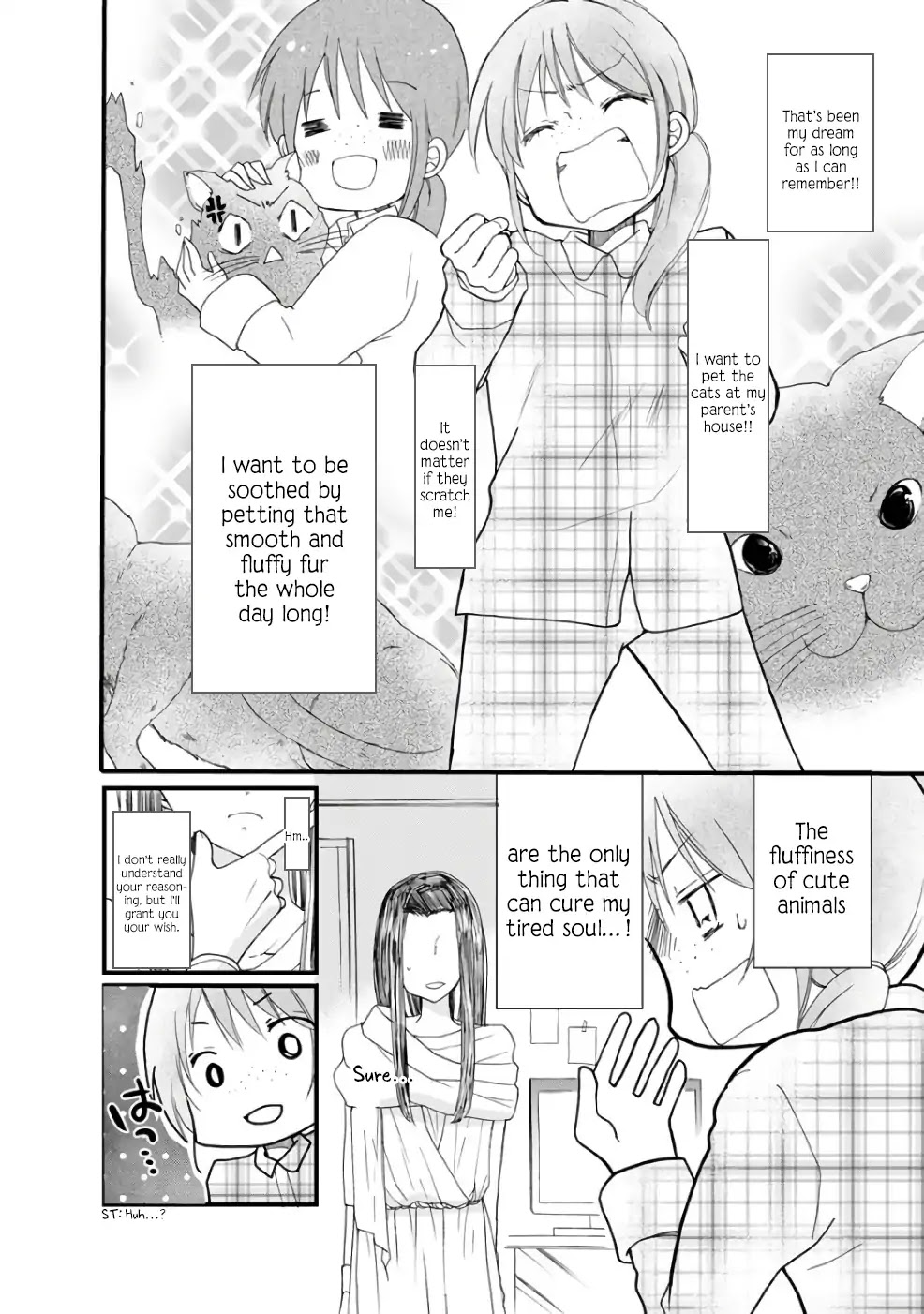 Isekai de Mofumofu Nadenade Suru Tame ni Ganbattemasu. Chapter 1 page 10 - Chapter 1
