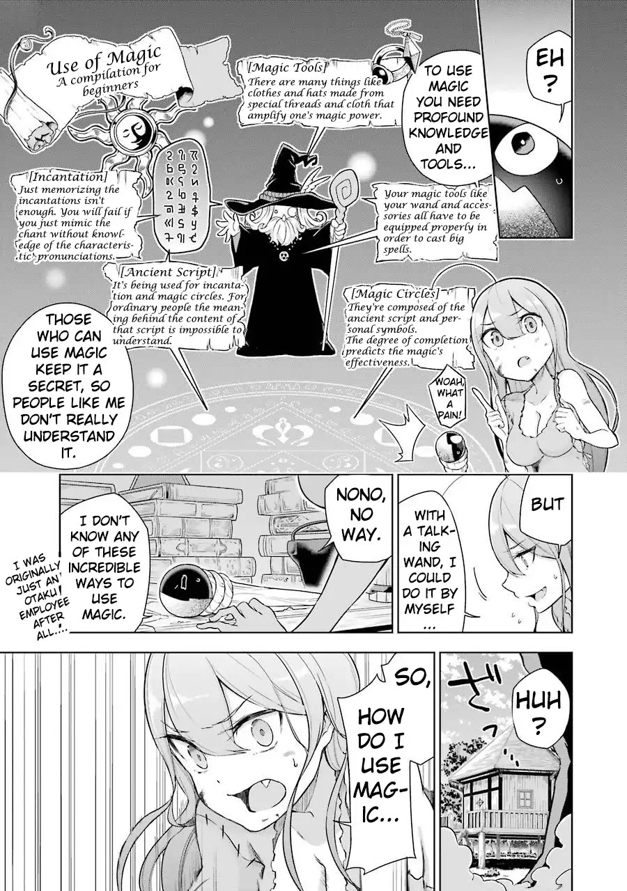 Isekai de Saikyou no Tsue ni Tensei shita Ore ga Iyagaru Shoujo wo Muriyari Mahou Shoujo ni P suru! Chapter 1 page 36 - Chapter 1: Magical Girl