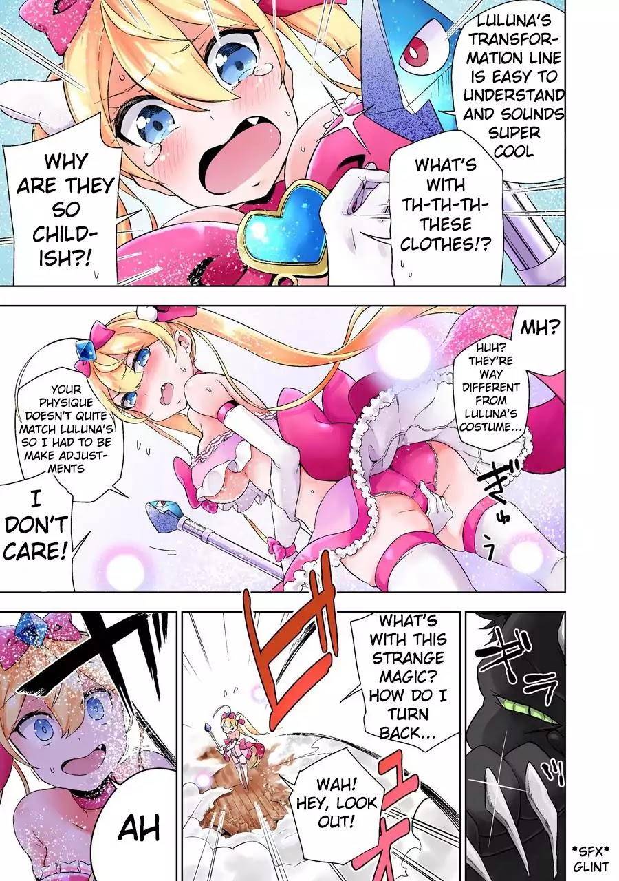 Isekai de Saikyou no Tsue ni Tensei shita Ore ga Iyagaru Shoujo wo Muriyari Mahou Shoujo ni P suru! Chapter 1 page 49 - Chapter 1: Magical Girl