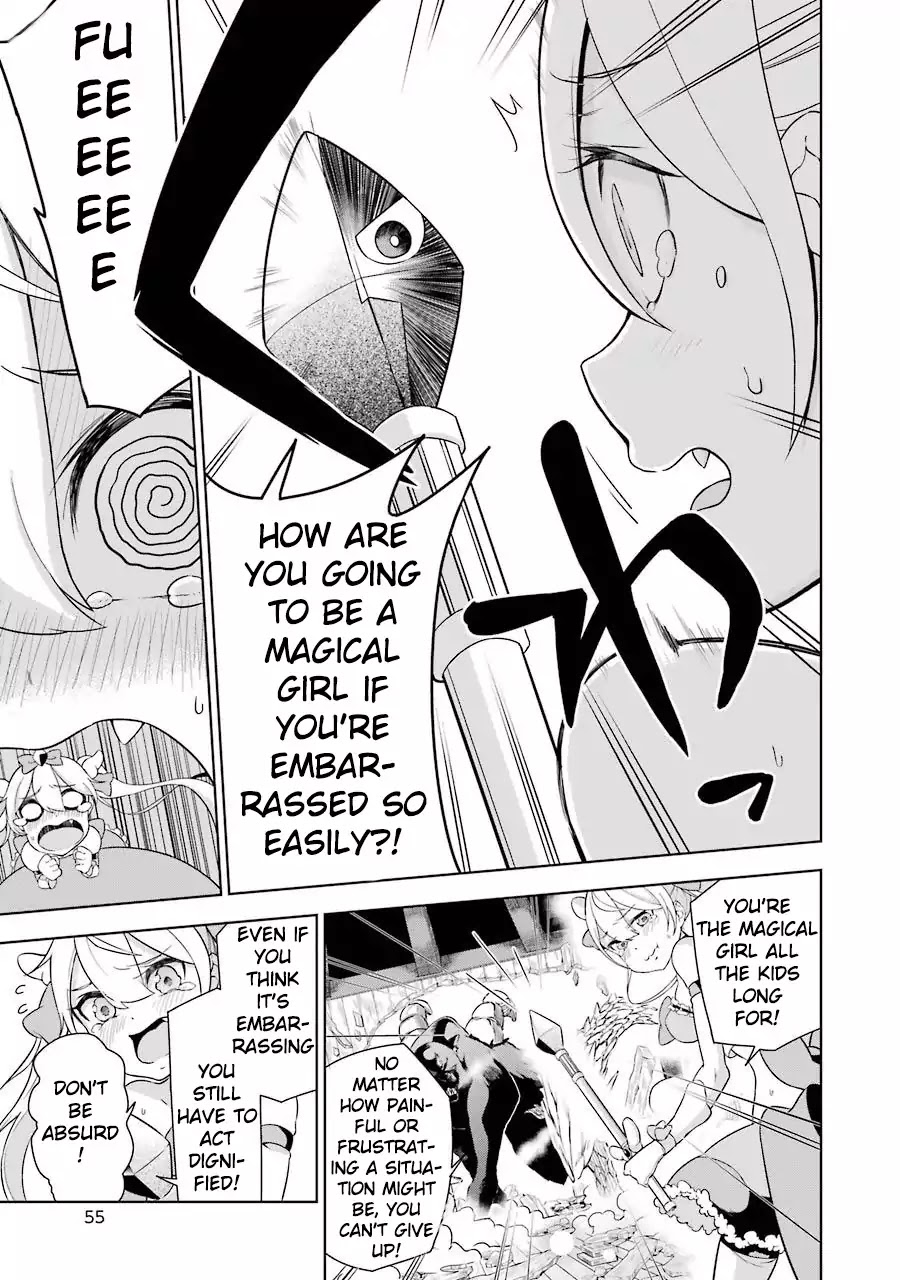 Isekai de Saikyou no Tsue ni Tensei shita Ore ga Iyagaru Shoujo wo Muriyari Mahou Shoujo ni P suru! Chapter 1 page 53 - Chapter 1: Magical Girl