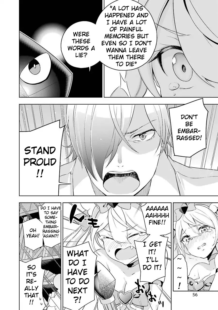 Isekai de Saikyou no Tsue ni Tensei shita Ore ga Iyagaru Shoujo wo Muriyari Mahou Shoujo ni P suru! Chapter 1 page 54 - Chapter 1: Magical Girl