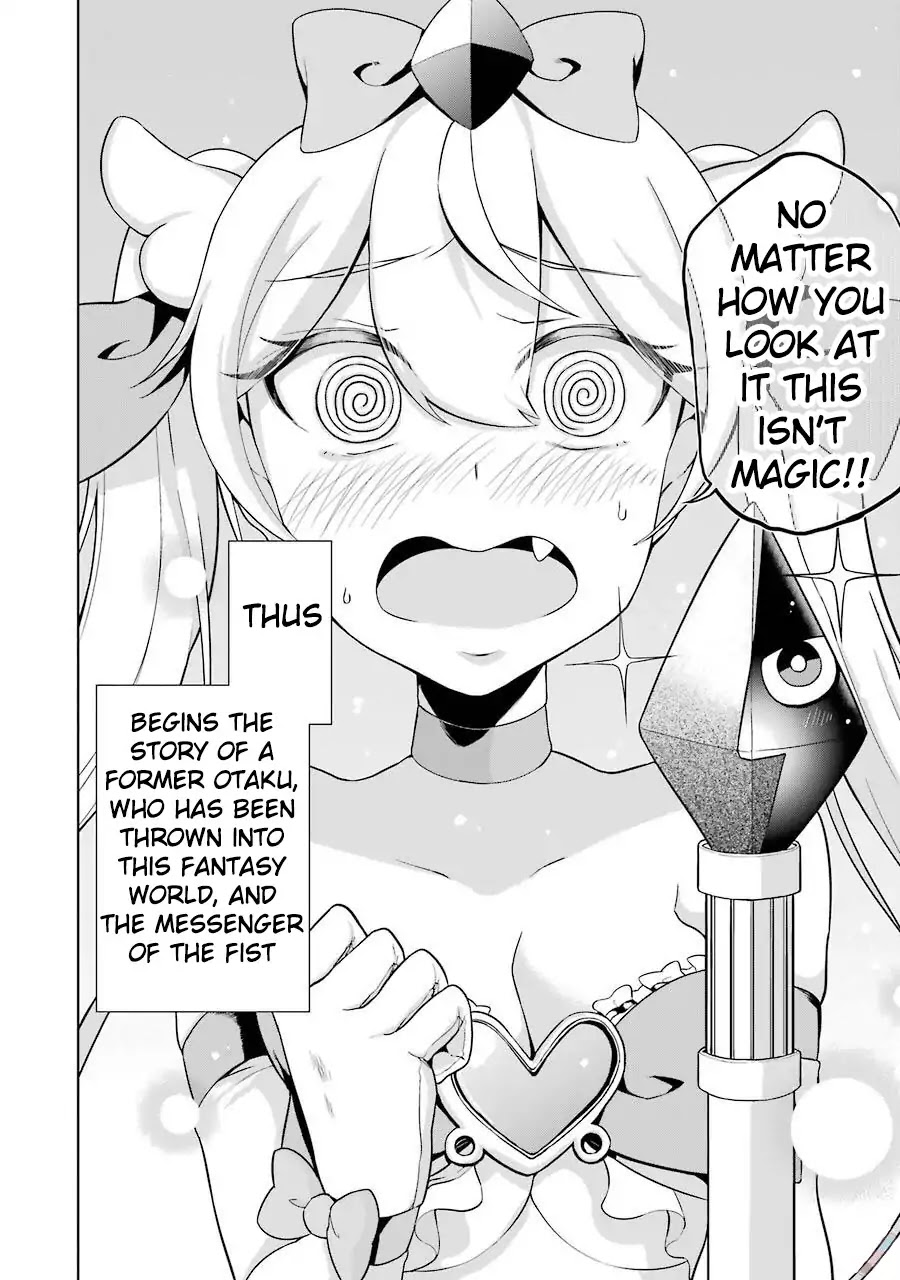 Isekai de Saikyou no Tsue ni Tensei shita Ore ga Iyagaru Shoujo wo Muriyari Mahou Shoujo ni P suru! Chapter 1 page 59 - Chapter 1: Magical Girl